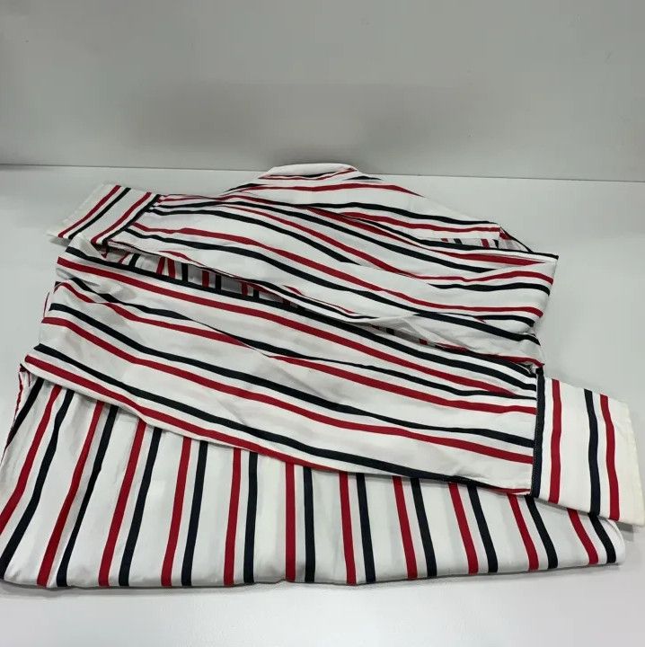 Thom Browne Thom Browne Striped Long Sleeve Casual Shirt Size US XS / EU 42 / 0 - 12 Thumbnail