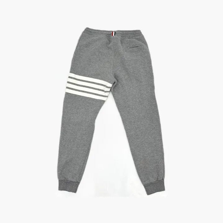 Thom Browne Thom Browne Classic Stripe Loose Knit Sweatpants Size US 30 / EU 46 - 3 Thumbnail