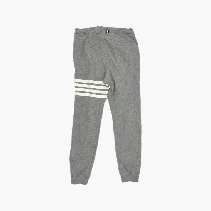 Thom Browne Thom Browne Classic Embroidered Gray Sweatpants Size US 30 / EU 46 - 3 Thumbnail