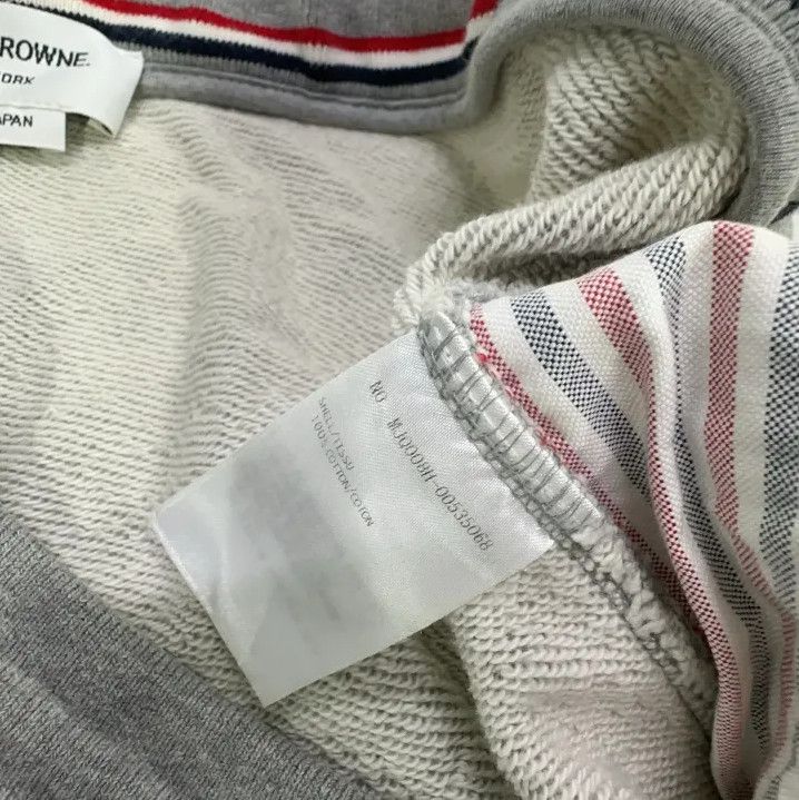 Thom Browne Thom Browne Classic Embroidered Gray Sweatpants Size US 30 / EU 46 - 5 Thumbnail