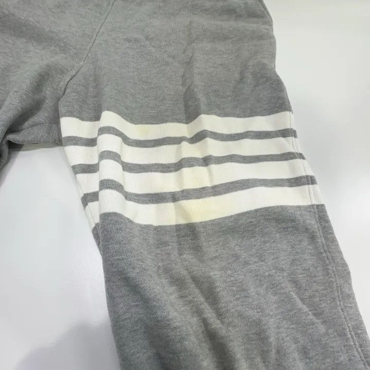 Thom Browne Thom Browne Classic Embroidered Gray Sweatpants Size US 30 / EU 46 - 6 Thumbnail