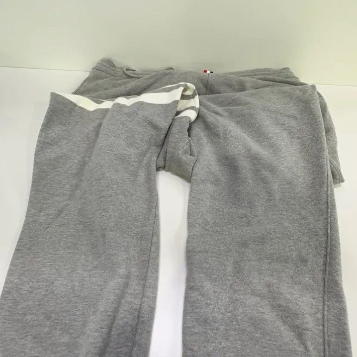 Thom Browne Thom Browne Classic Embroidered Gray Sweatpants Size US 30 / EU 46 - 16 Thumbnail