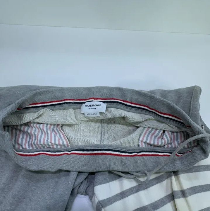 Thom Browne Thom Browne Classic Embroidered Gray Sweatpants Size US 30 / EU 46 - 7 Thumbnail