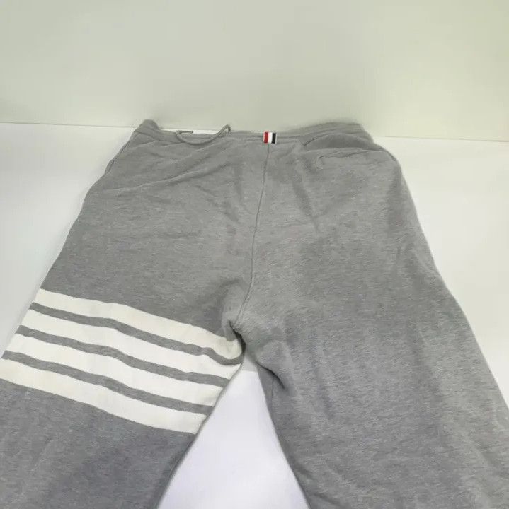 Thom Browne Thom Browne Classic Embroidered Gray Sweatpants Size US 30 / EU 46 - 15 Thumbnail