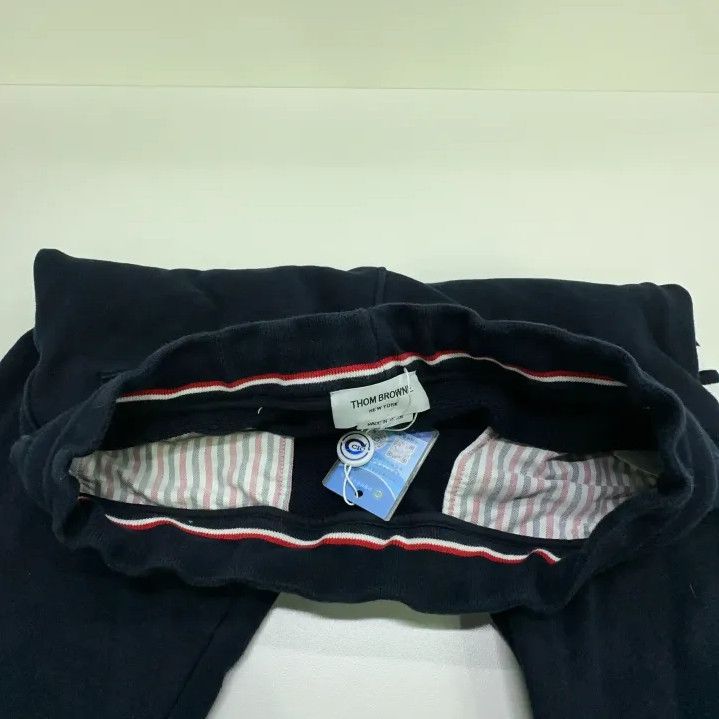 Thom Browne Thom Browne Classic Four Stripe Joggers Size US 30 / EU 46 - 7 Thumbnail