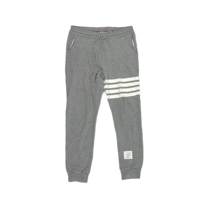 Thom Browne Thom Browne Classic Striped Knit Sweatpants Size US 34 / EU 50 - 2 Thumbnail