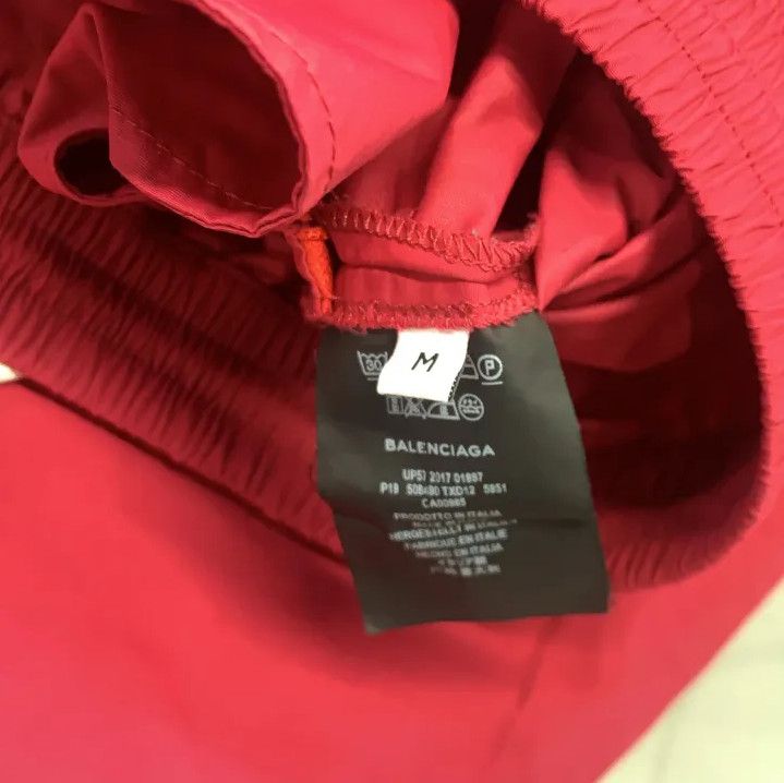 Balenciaga Balenciaga Red Loose Fit Casual Pants Size US 30 / EU 46 - 4 Thumbnail