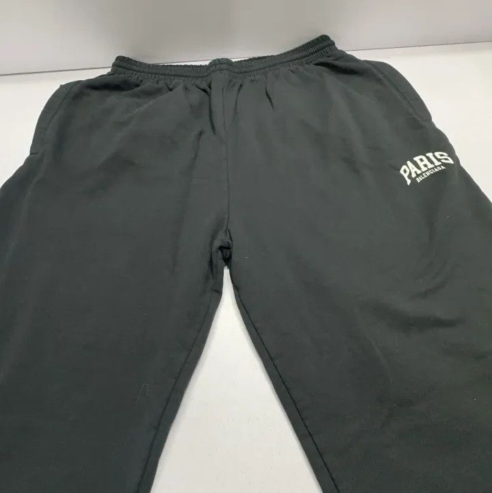 Balenciaga Balenciaga Black Sporty Cotton Joggers for Unisex Size US 32 / EU 48 - 8 Thumbnail