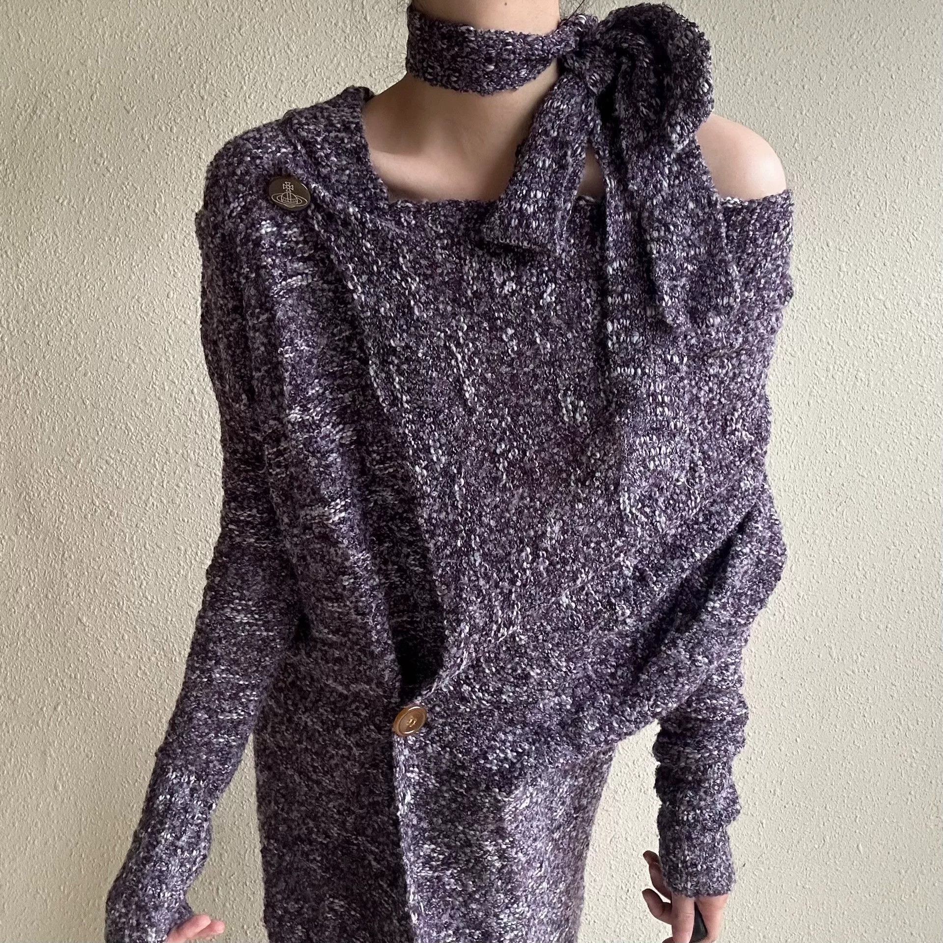 Vivienne Westwood vivienne westwood irregular knit cardigan Size M / US 6-8 / IT 42-44 - 6 Thumbnail