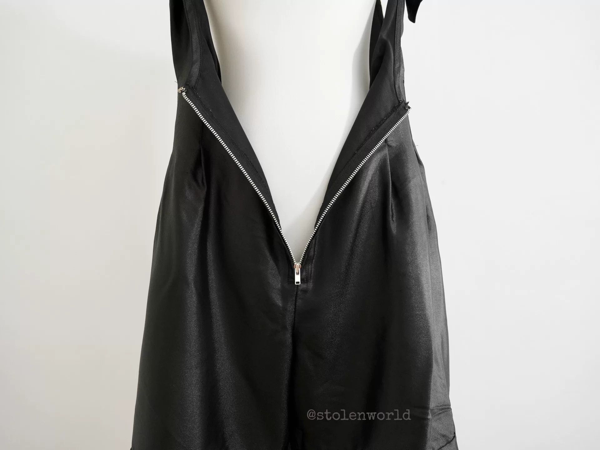 Limi Feu black bow tie jumpsuit with adjustable straps Size S / US 4 / IT 40 - 6 Thumbnail