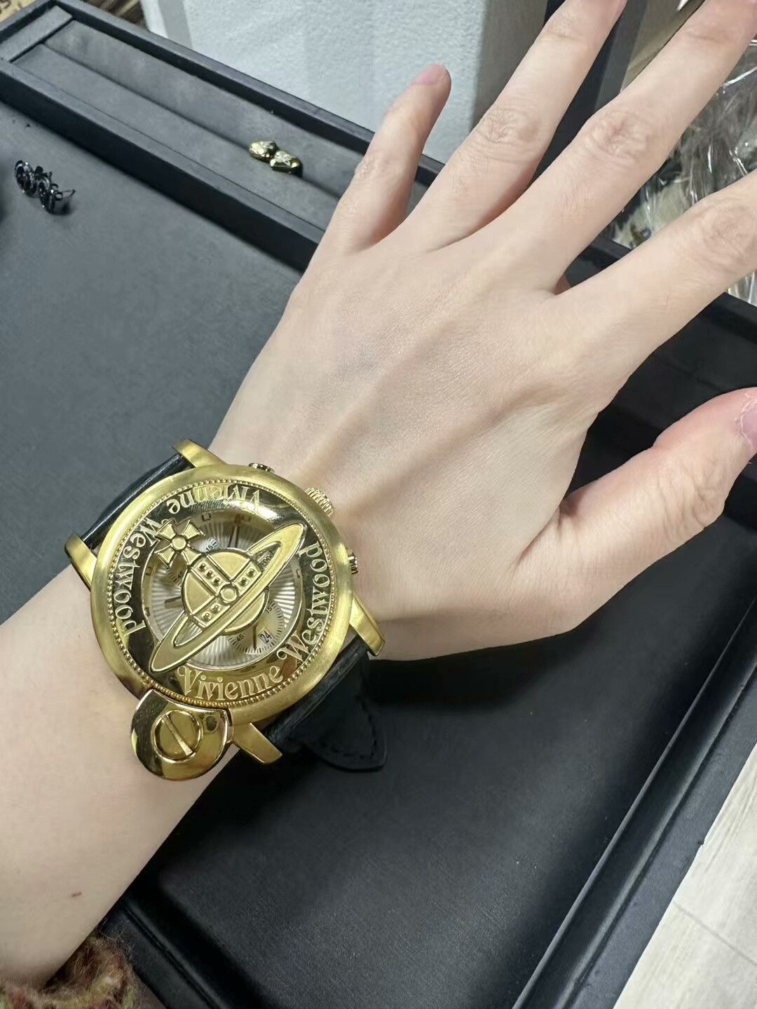 Vivienne Westwood vivienne westwood golden saturn watch Size ONE SIZE - 2 Thumbnail
