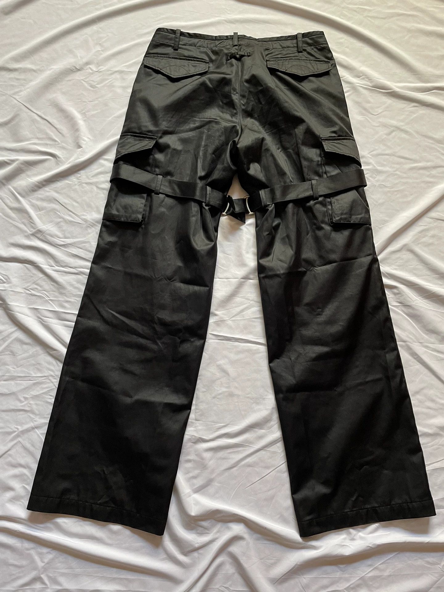 Jean Paul Gaultier black bondage trousers by jean paul gaultier Size US 31 - 3 Thumbnail
