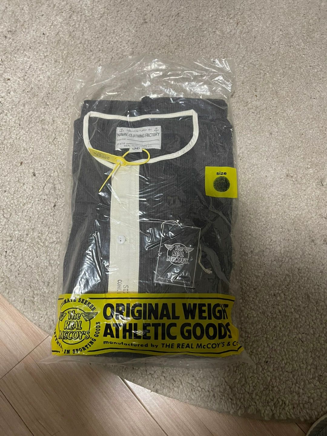 The Real McCoy's real mccoys henley long sleeve base layer Size US M / EU 48-50 / 2 - 2 Thumbnail