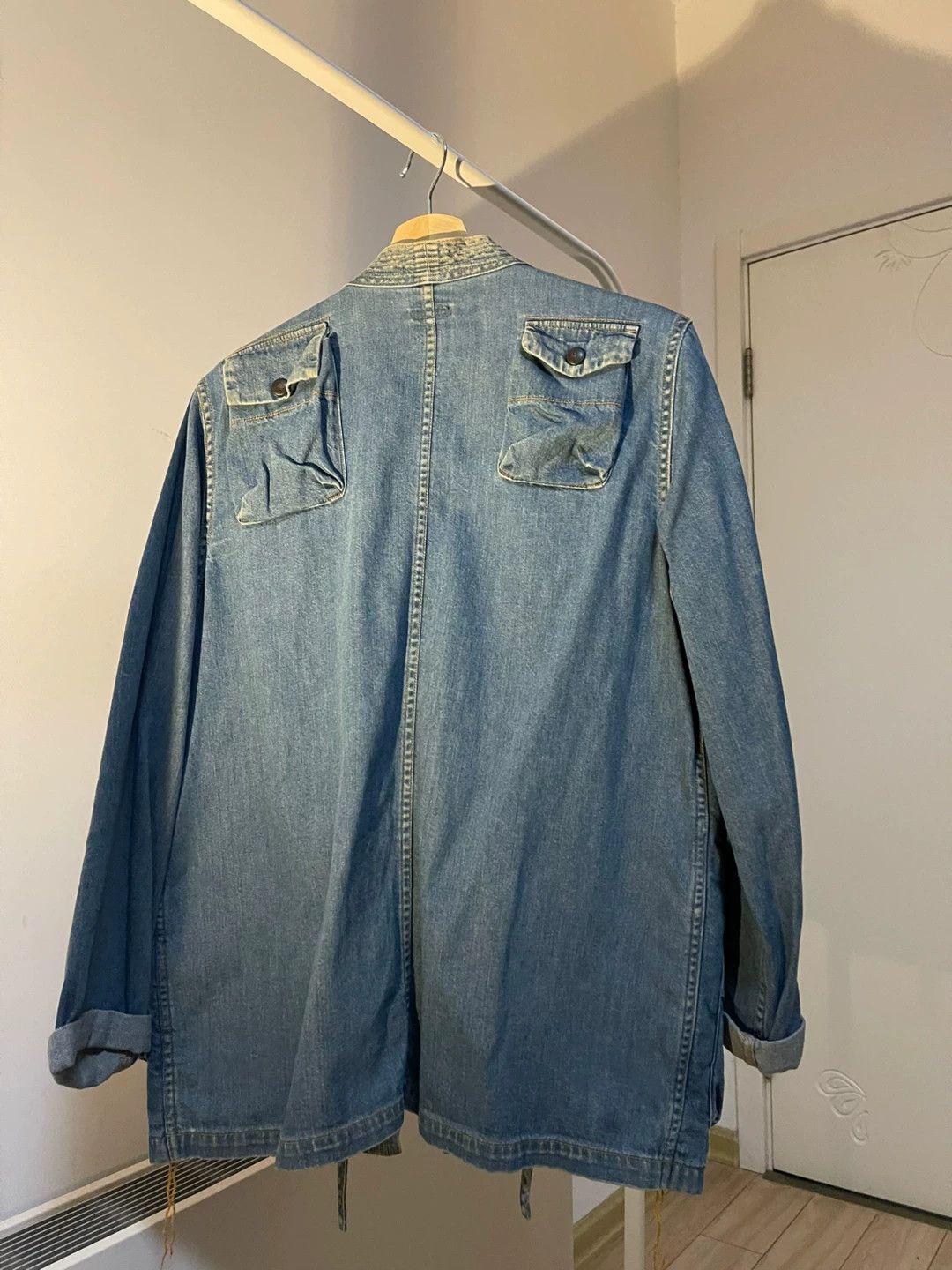 Kapital kapital multi-pocket denim cardigan jacket Size US M / EU 48-50 / 2 - 2 Thumbnail