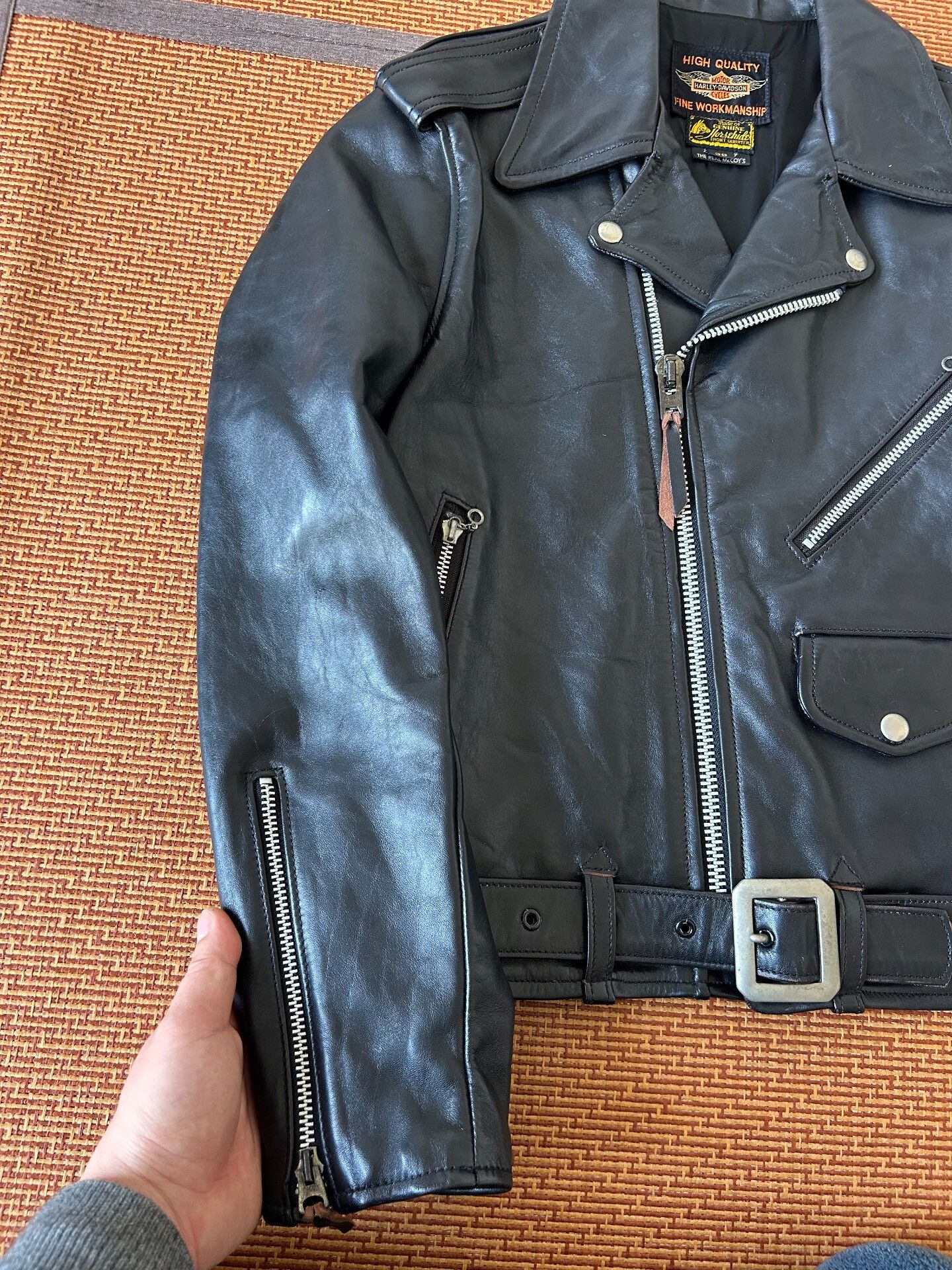 The Real McCoy's real McCoy's leather motorcycle jacket Size US M / EU 48-50 / 2 - 5 Thumbnail