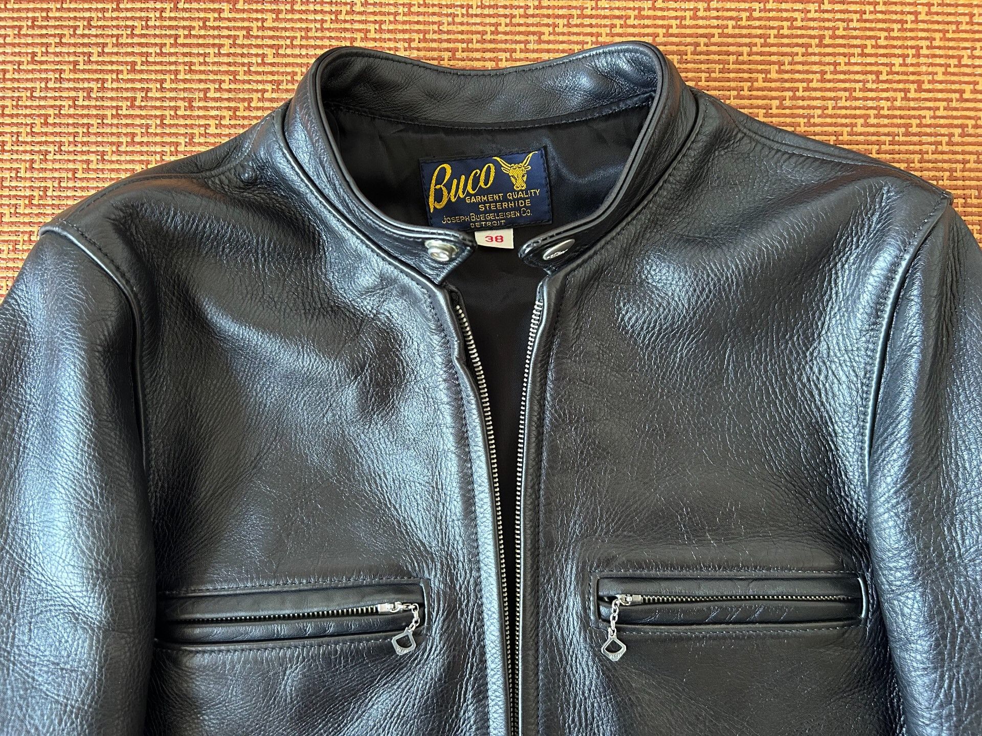 The Real McCoy's real mccoy BUCO J100 leather jacket size 38 Size US M / EU 48-50 / 2 - 3 Thumbnail