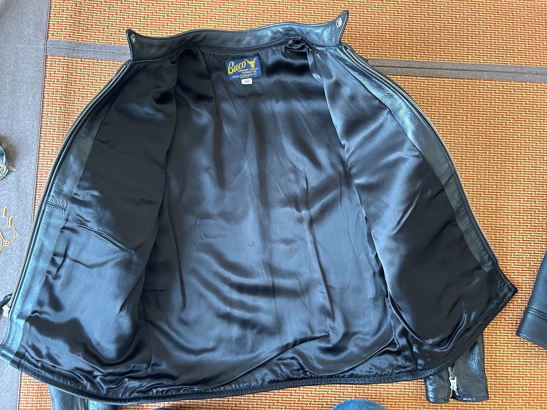 The Real McCoy's real mccoy BUCO J100 leather jacket size 38 Size US M / EU 48-50 / 2 - 8 Thumbnail