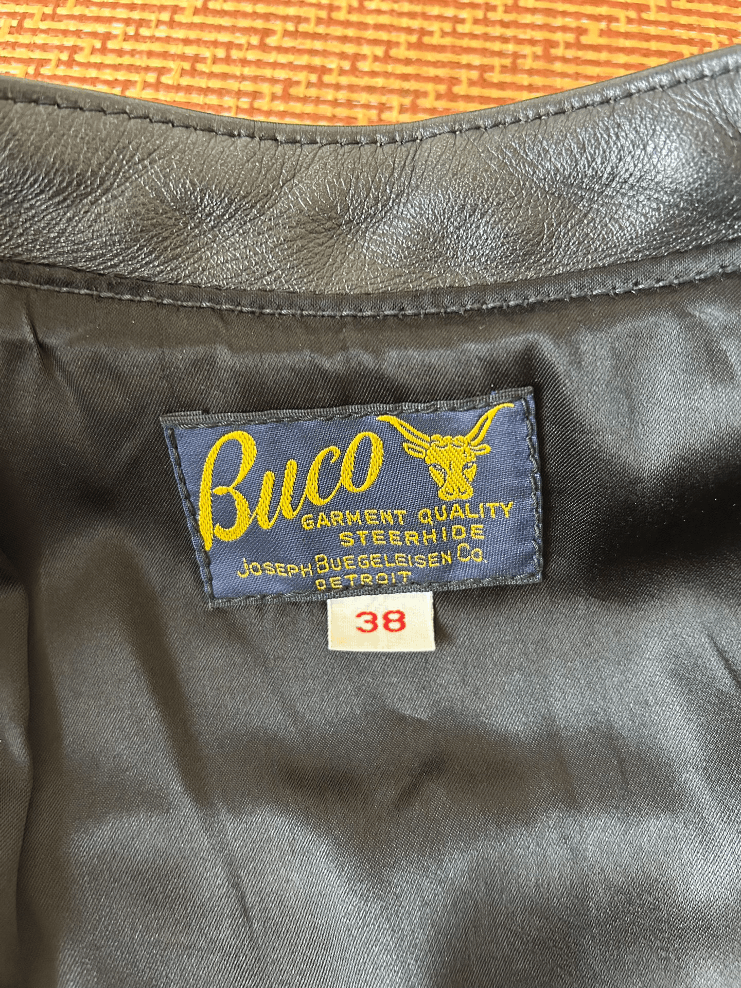 The Real McCoy's real mccoy BUCO J100 leather jacket size 38 Size US M / EU 48-50 / 2 - 7 Thumbnail