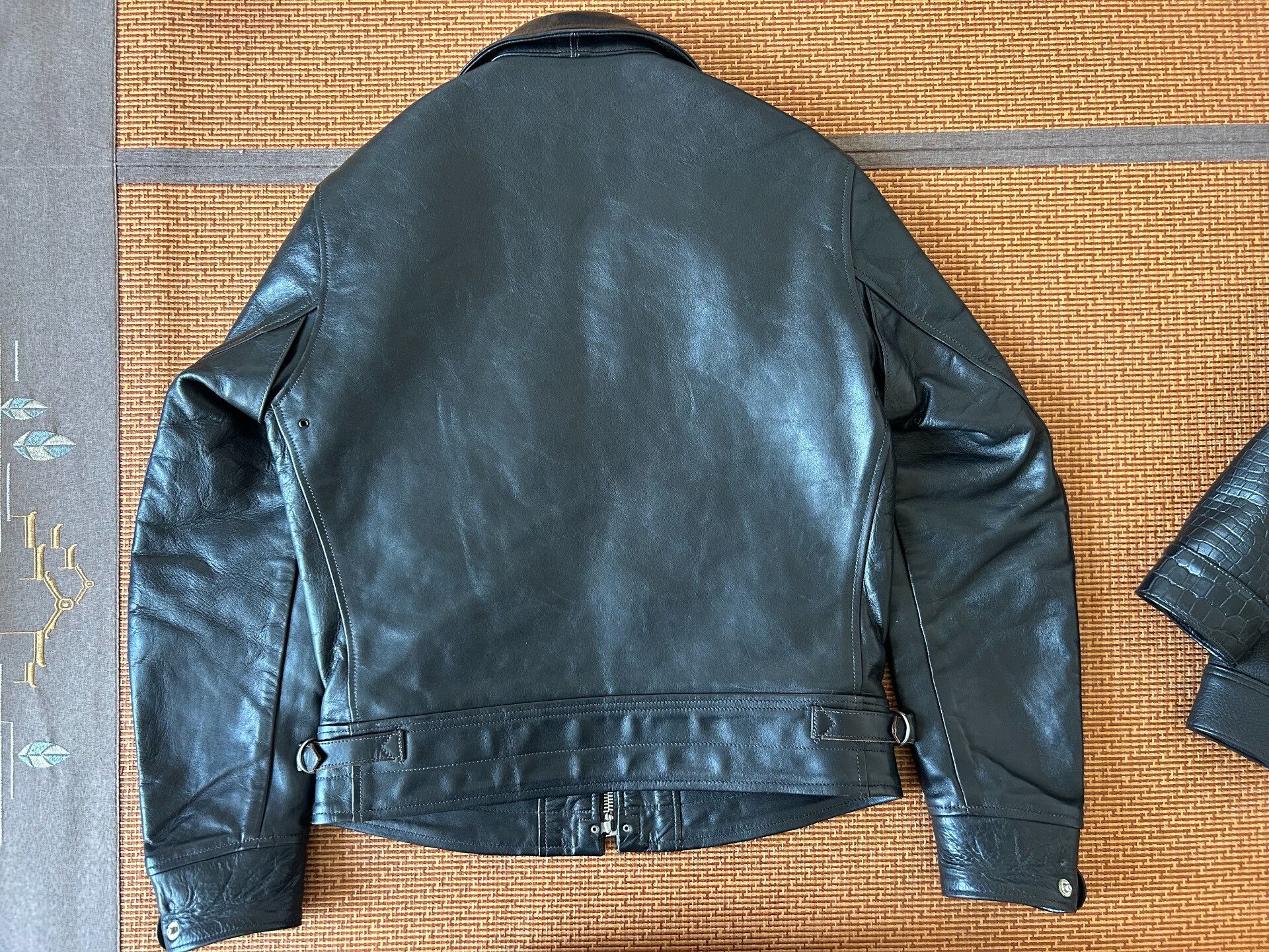 Freewheelers high-quality black leather jacket by freewheelers Size US M / EU 48-50 / 2 - 3 Thumbnail