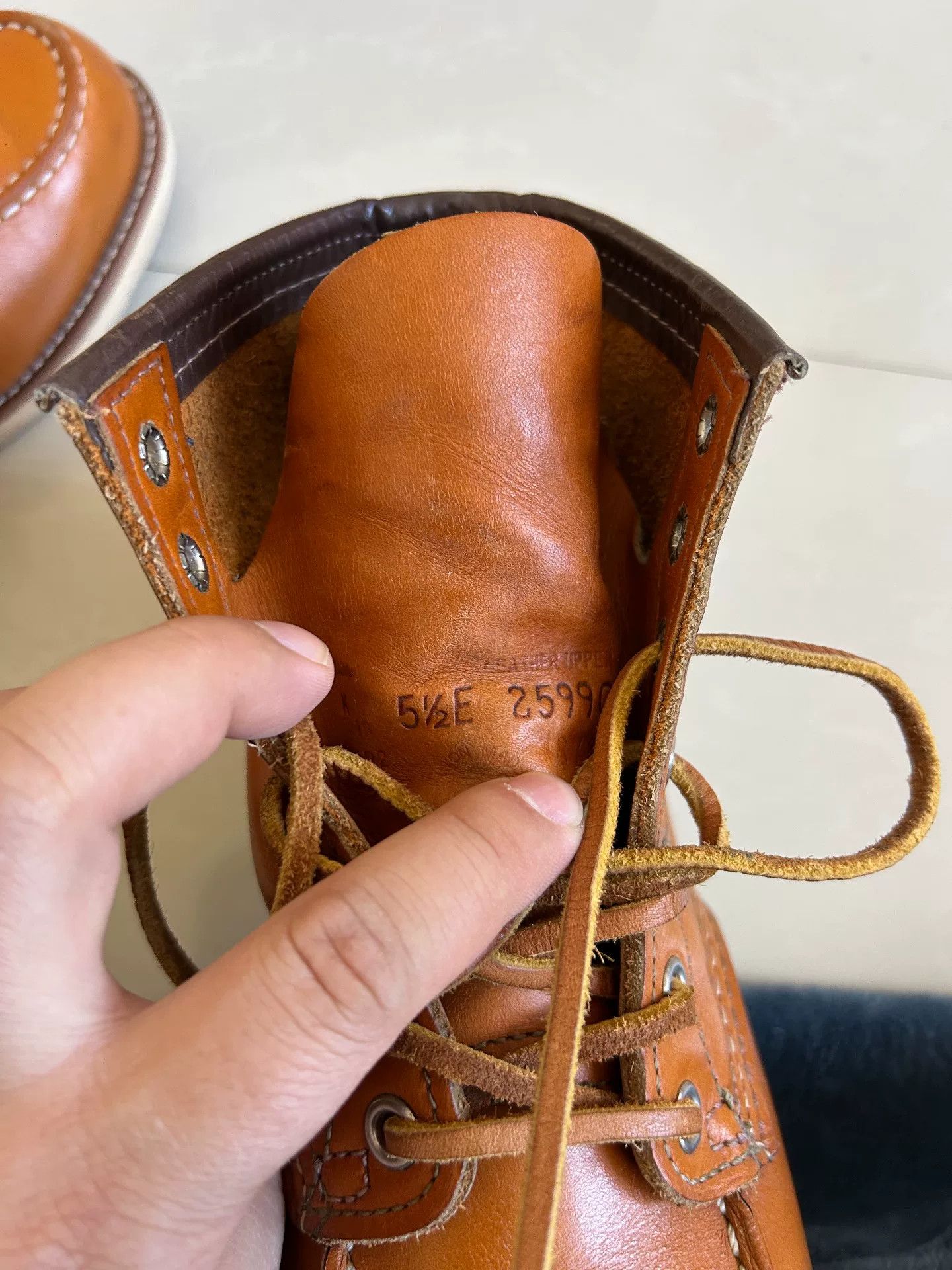 Red Wing red wing heritage 9875 copper rough and tough Size US 5.5 / EU 38 - 8 Thumbnail