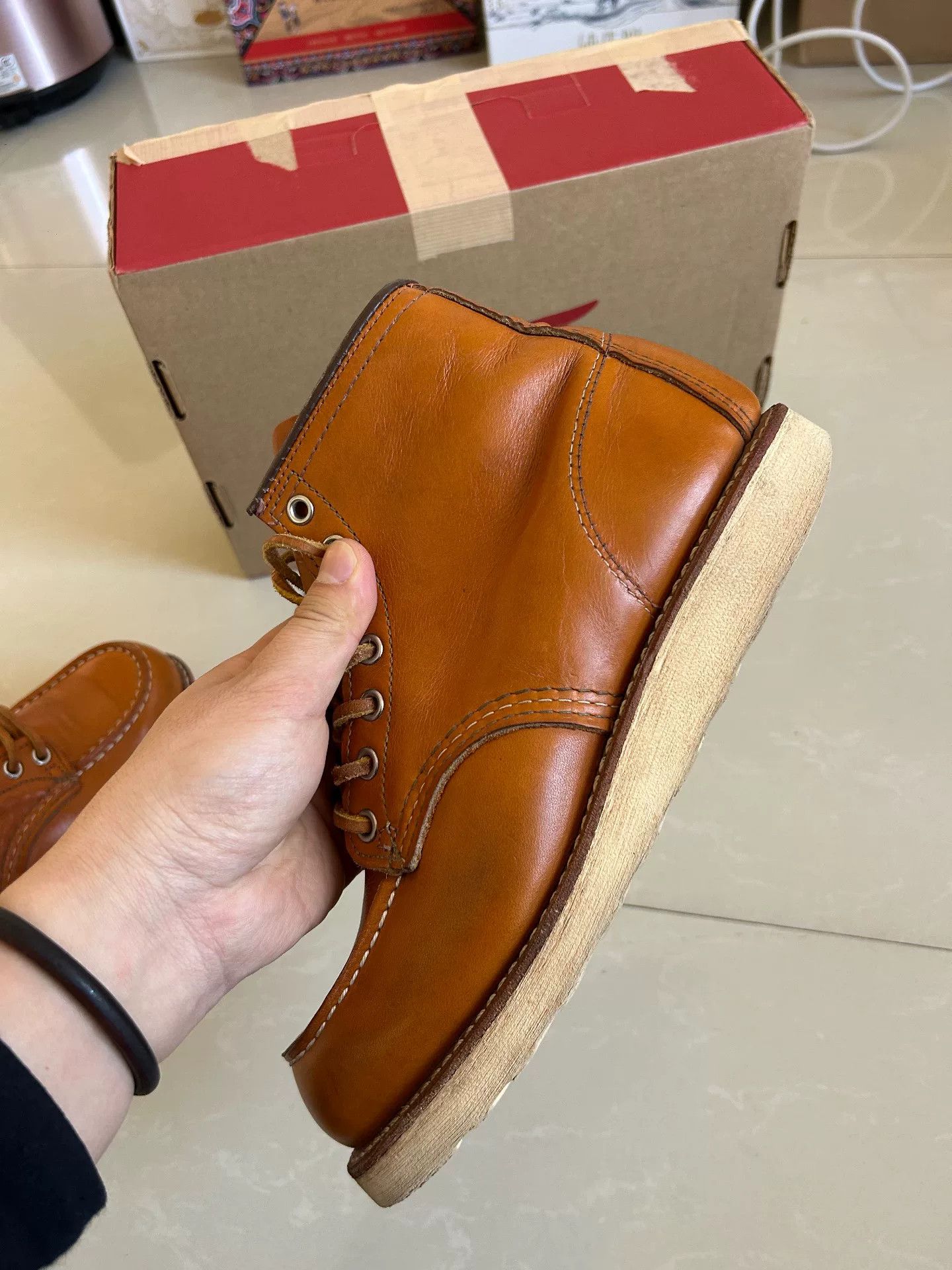 Red Wing red wing heritage 9875 copper rough and tough Size US 5.5 / EU 38 - 5 Thumbnail