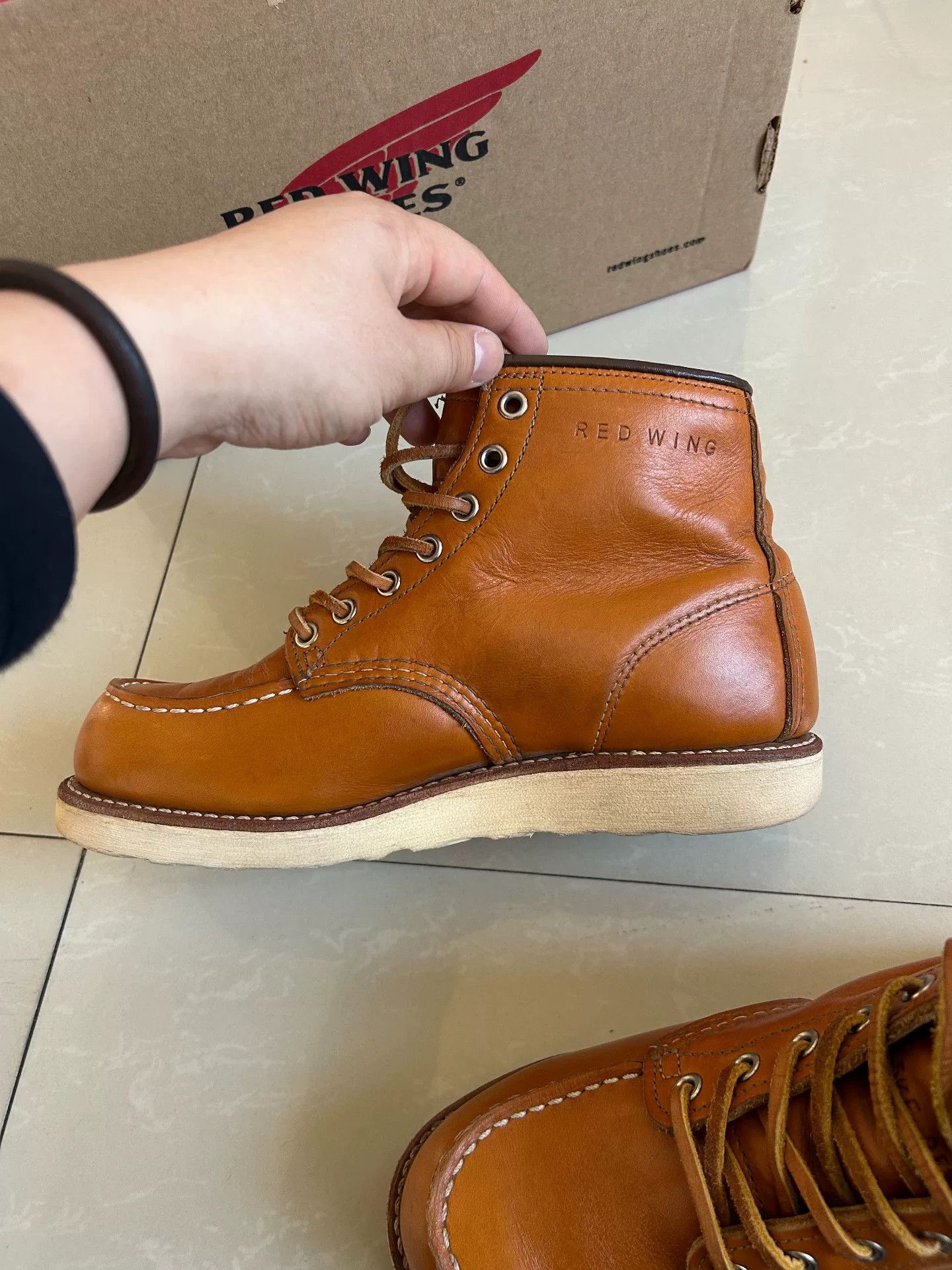 Red Wing red wing heritage 9875 copper rough and tough Size US 5.5 / EU 38 - 2 Thumbnail