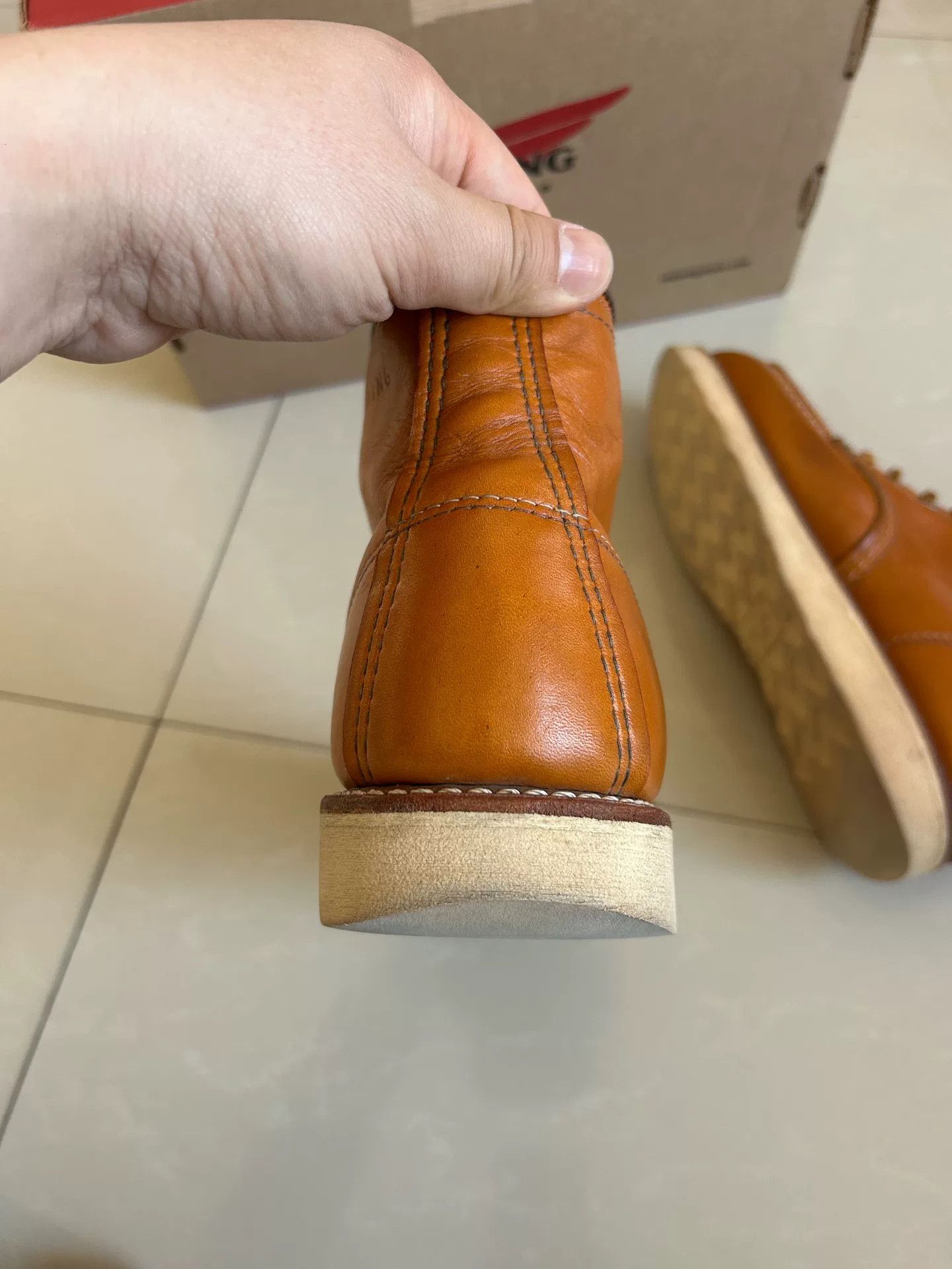 Red Wing red wing heritage 9875 copper rough and tough Size US 5.5 / EU 38 - 6 Thumbnail