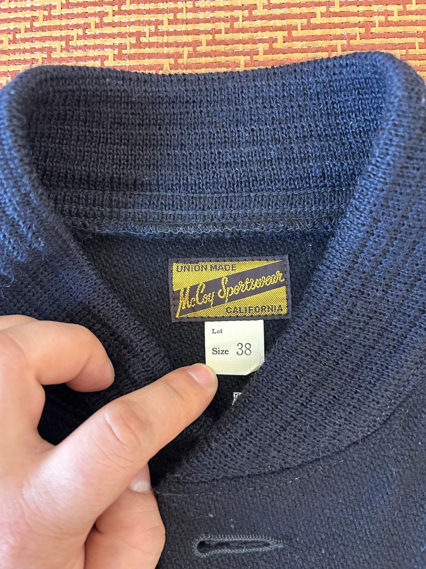 The Real McCoy's real McCoy Baseball Jacket with Embroidery Size US M / EU 48-50 / 2 - 4 Thumbnail