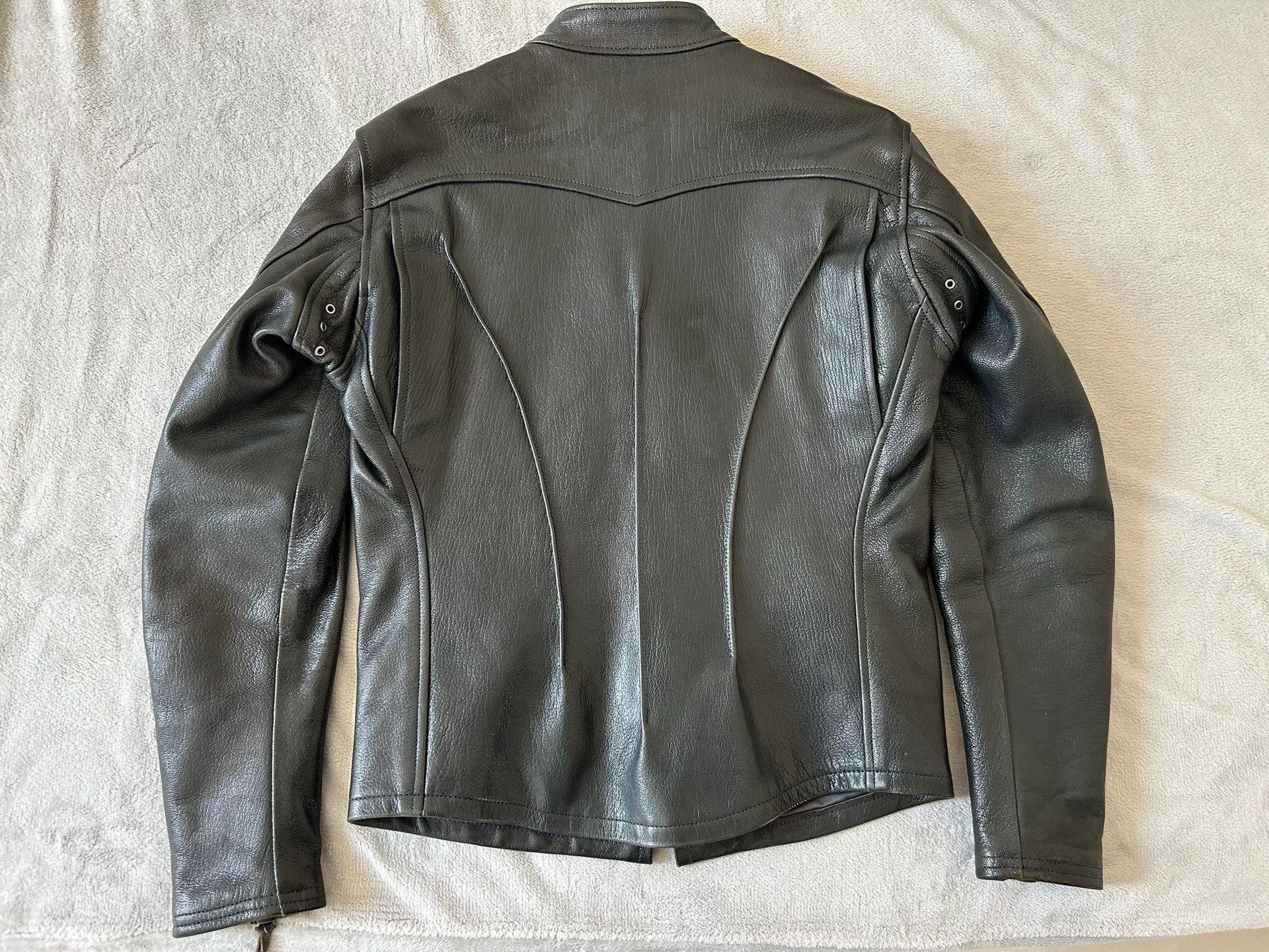 Freewheelers freewheelers black leather biker jacket Size US M / EU 48-50 / 2 - 2 Thumbnail