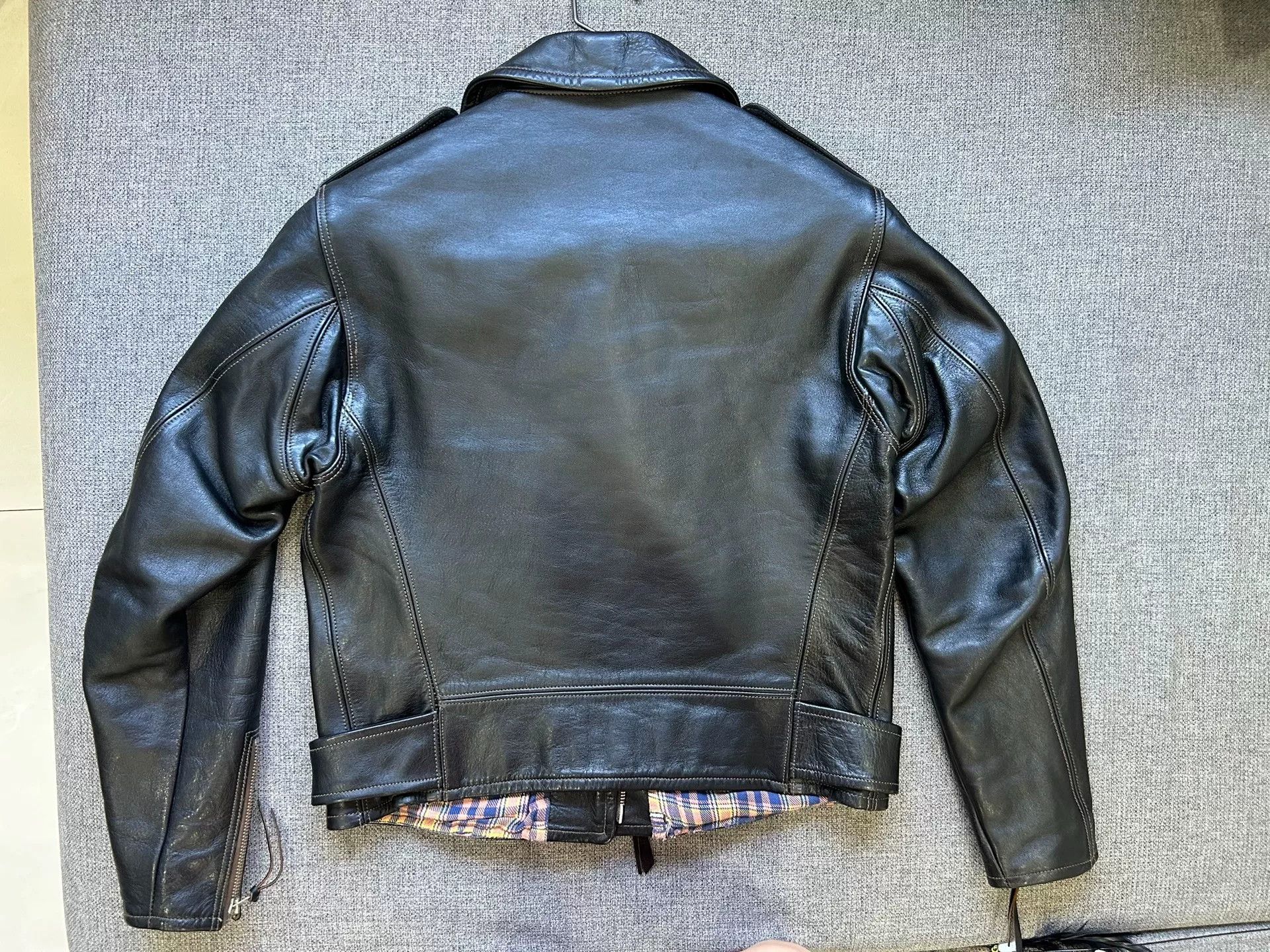 TOYS McCOY vintage black leather motorcycle jacket Size US M / EU 48-50 / 2 - 2 Thumbnail