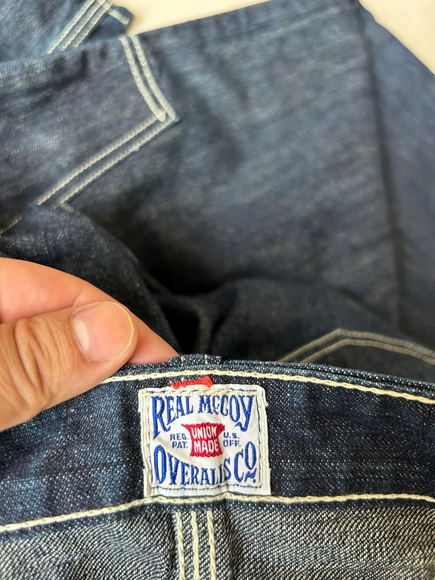 The Real McCoy's real McCoy high waist denim pants 28 size Size US 28 / EU 44 - 6 Thumbnail