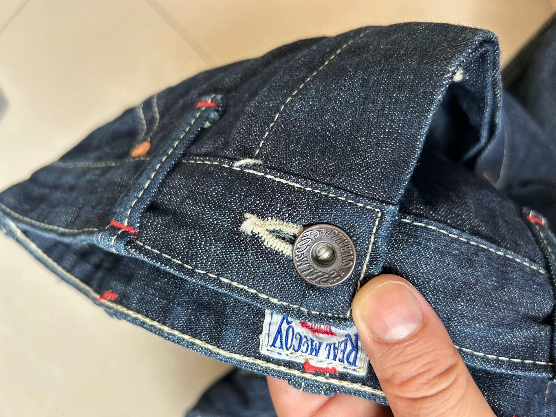 The Real McCoy's real McCoy high waist denim pants 28 size Size US 28 / EU 44 - 4 Thumbnail