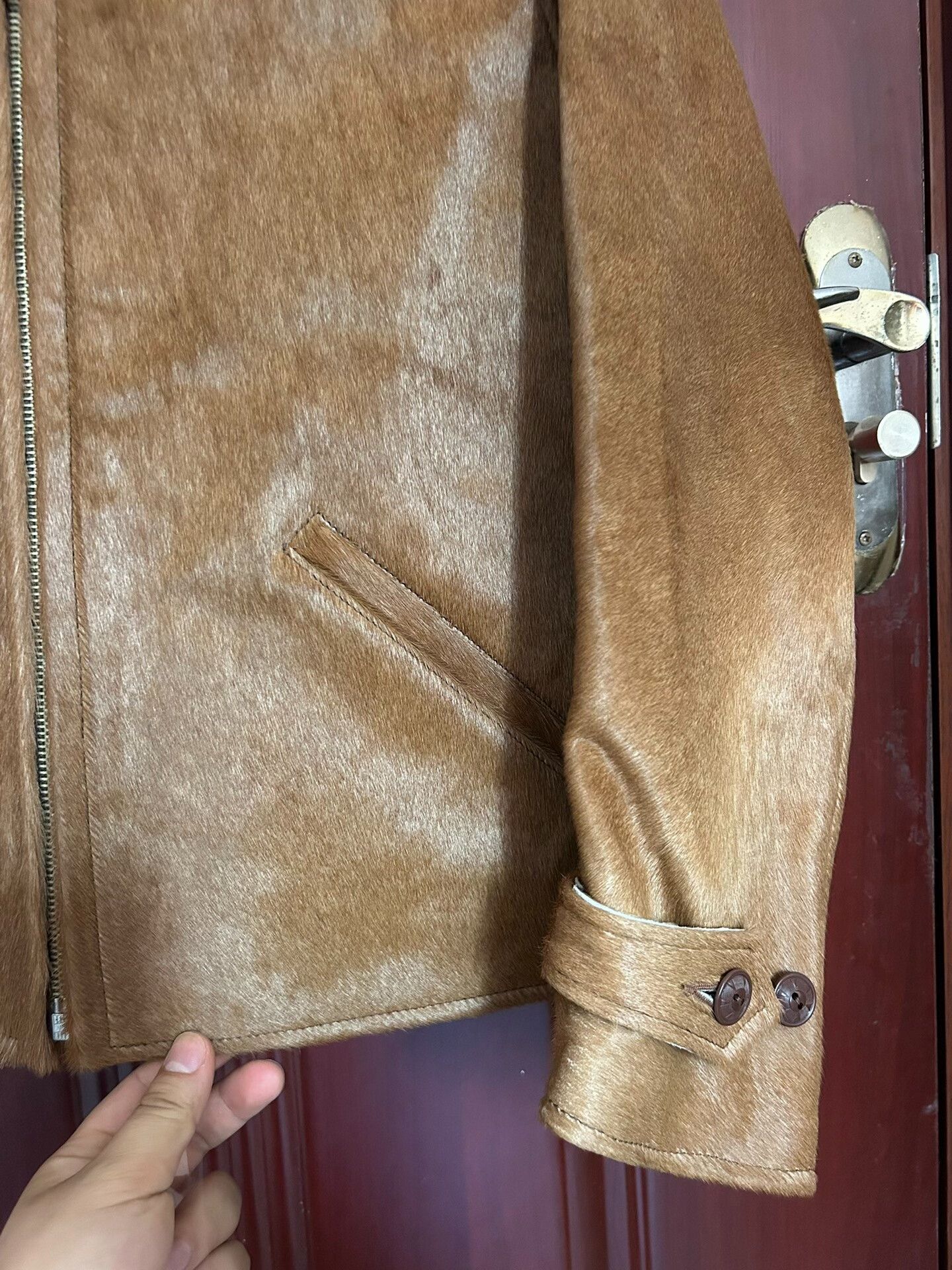 The Real McCoy's rare joe mccoy 1930 horsehair leather jacket Size US M / EU 48-50 / 2 - 3 Thumbnail