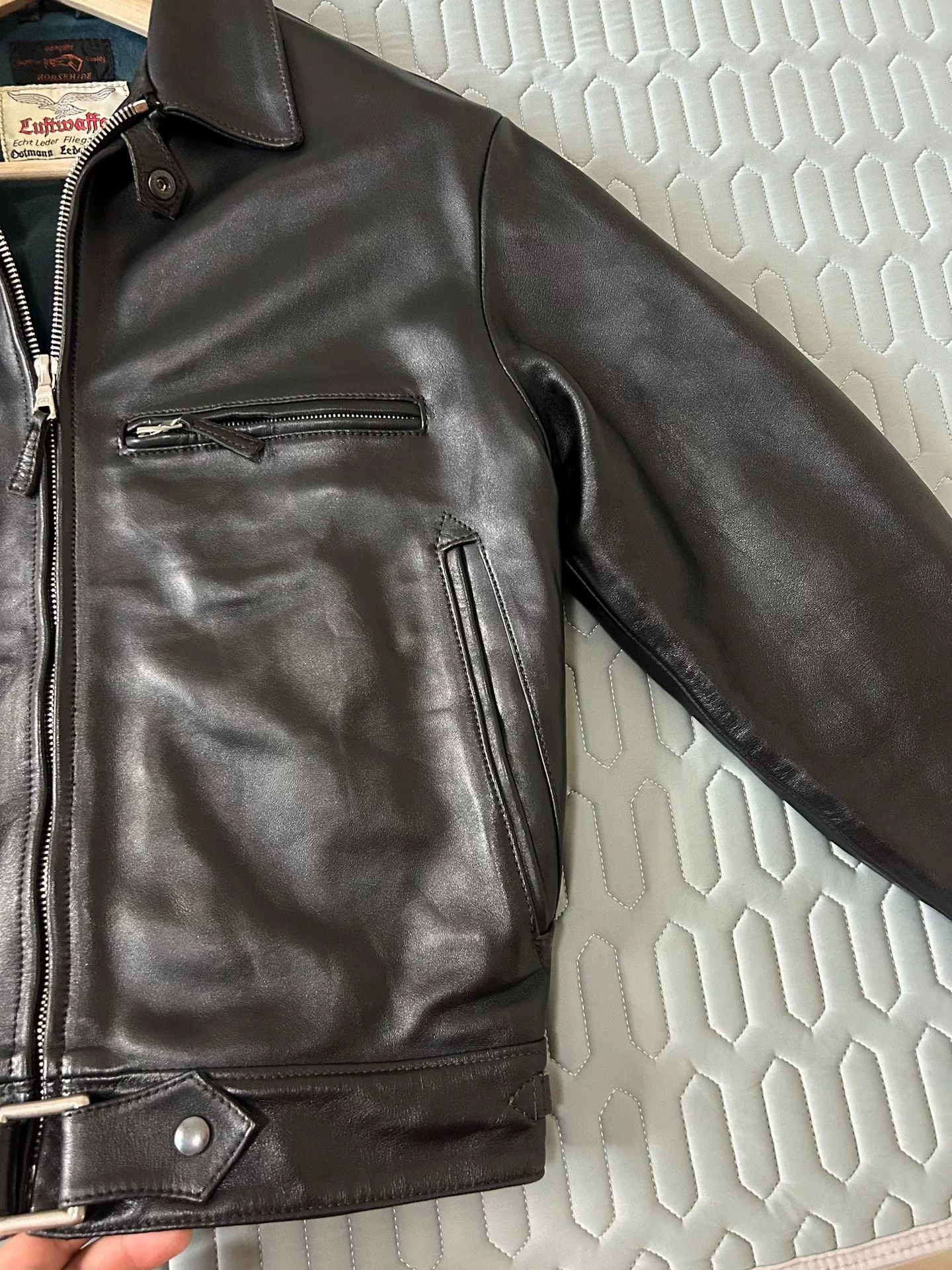 Eastman Leather Clothing eastman leather pilot jacket in black Size US M / EU 48-50 / 2 - 3 Thumbnail