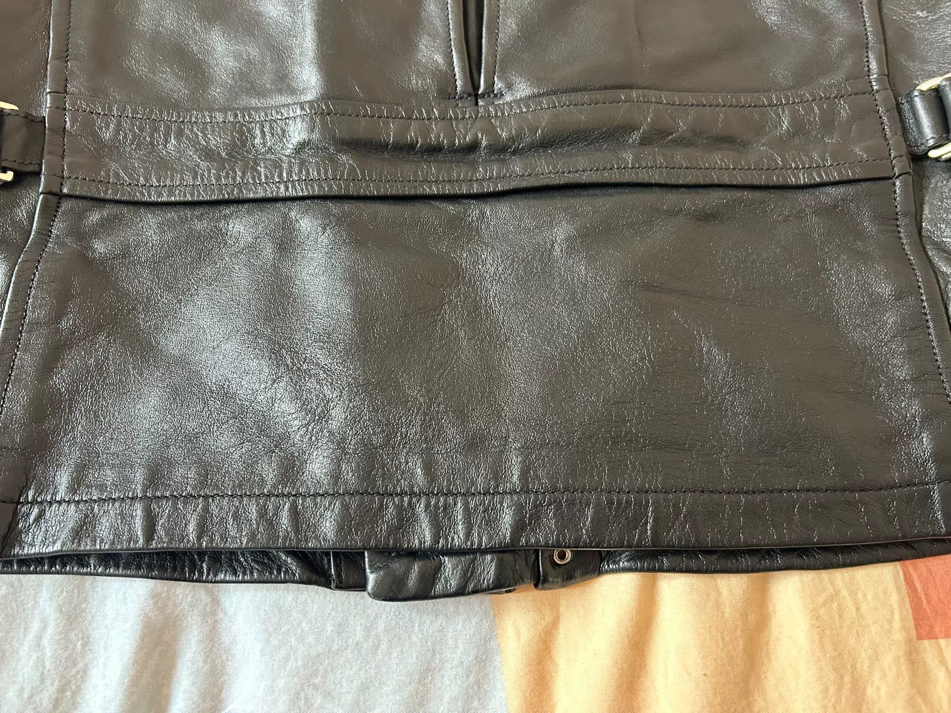 Pherrow's vintage black leather sports jacket Size US M / EU 48-50 / 2 - 7 Thumbnail