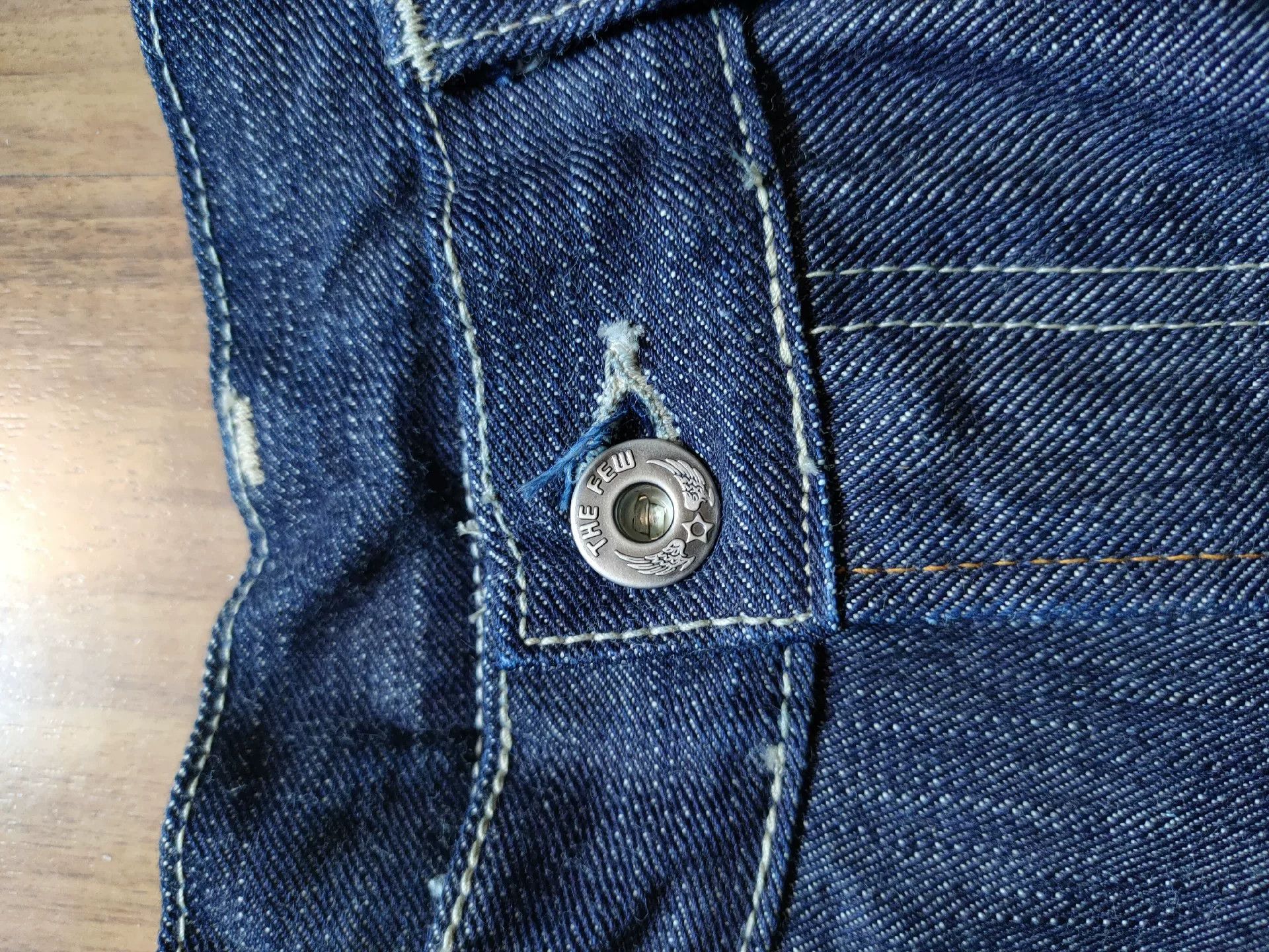 The Real McCoy's dark blue denim cowboy pants for men Size US 30 / EU 46 - 6 Thumbnail