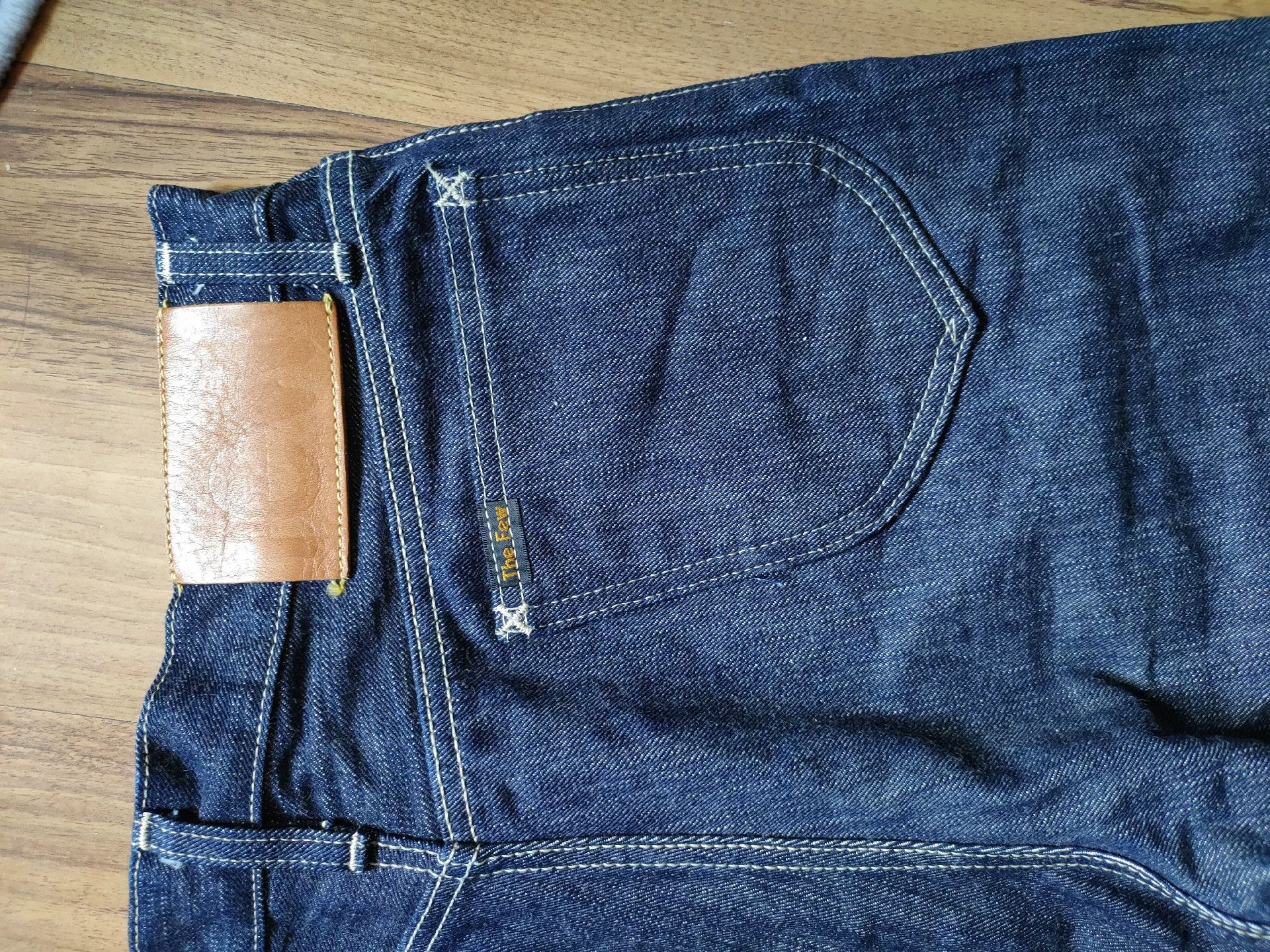 The Real McCoy's dark blue denim cowboy pants for men Size US 30 / EU 46 - 5 Thumbnail