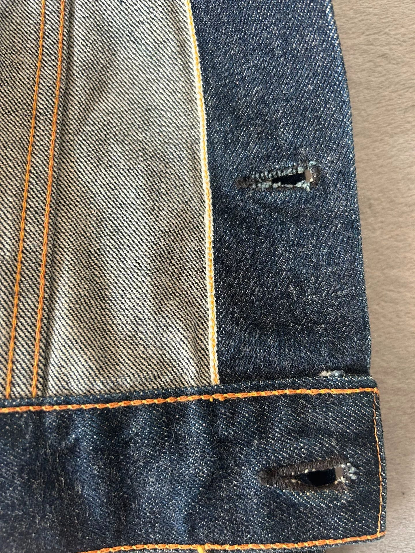 Evisu evisu vintage denim jacket with yellow ears Size US M / EU 48-50 / 2 - 6 Thumbnail