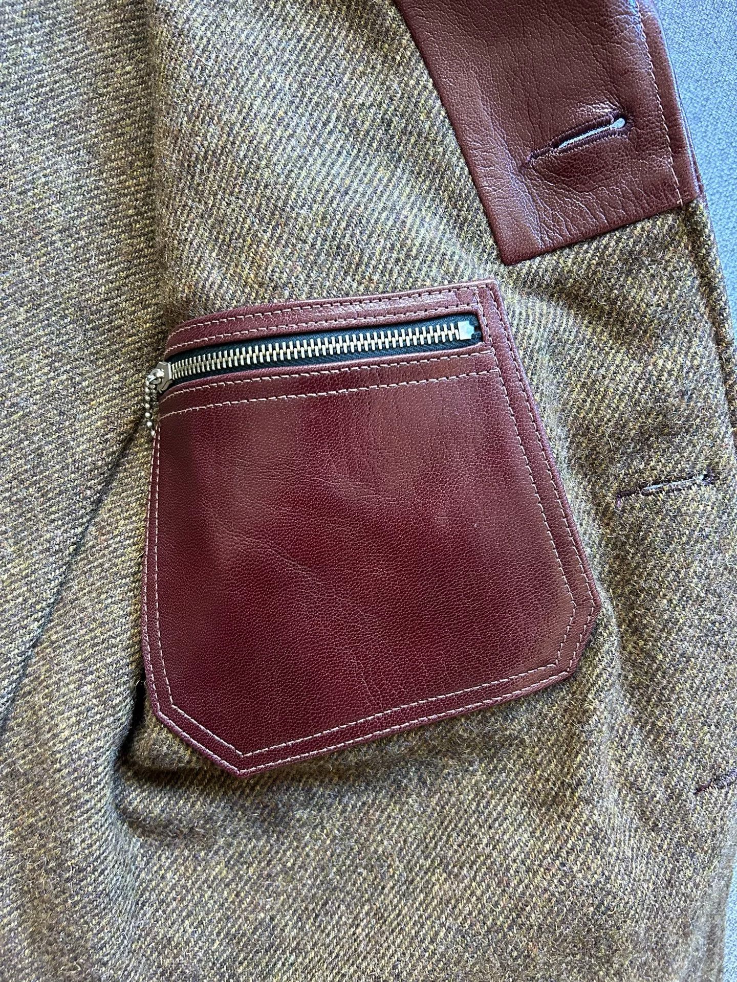 Freewheelers freewheelers leather jacket in burgundy Size US S / EU 44-46 / 1 - 9 Thumbnail