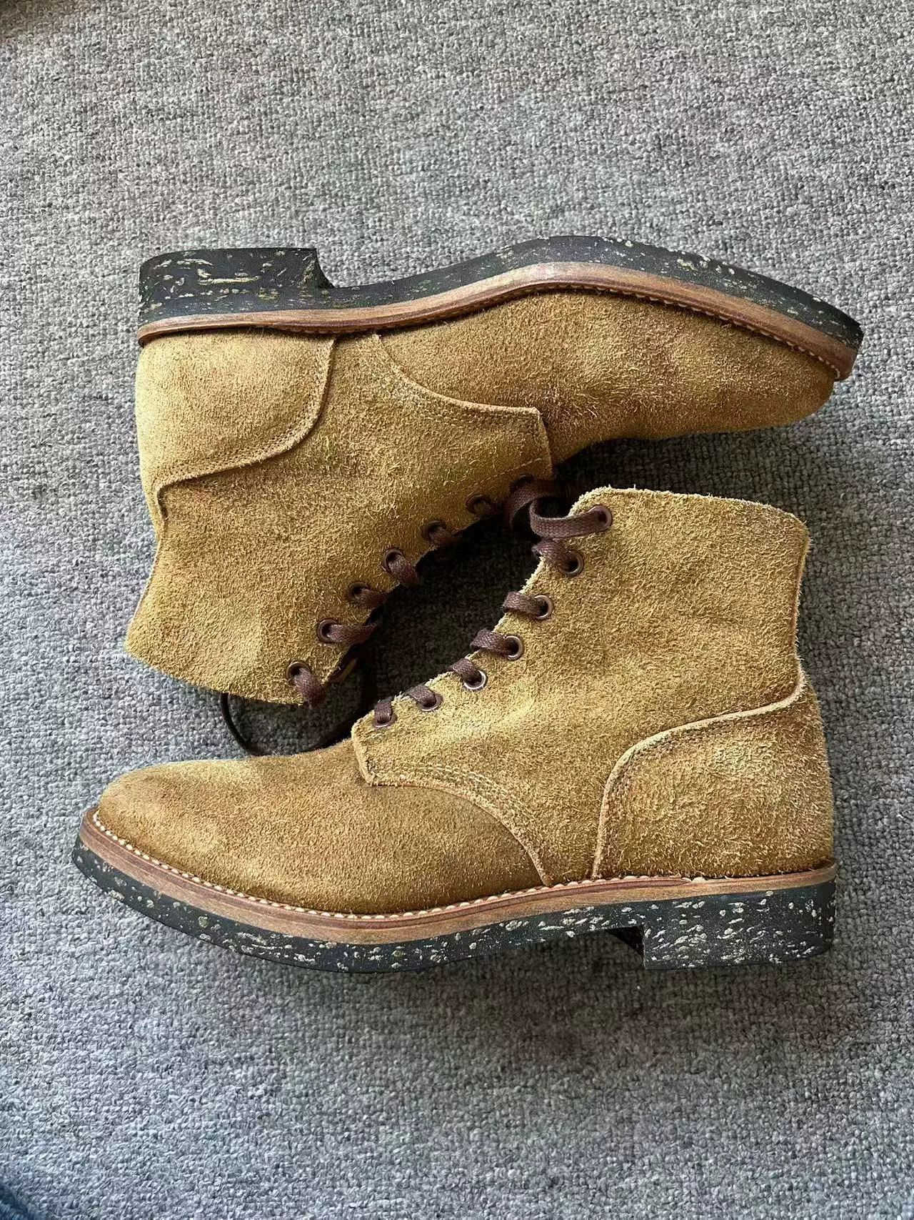 The Real McCoy's real mccoy brown suede ankle boots Size US 8 / EU 41 - 2 Thumbnail