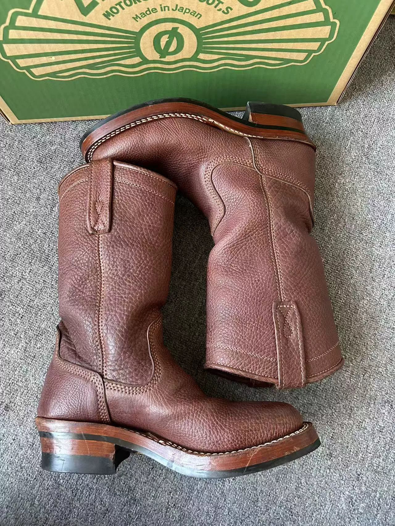 Pherrow's zerrow's engineer cowboy boots size 9 Size US 9 / EU 42 - 2 Thumbnail