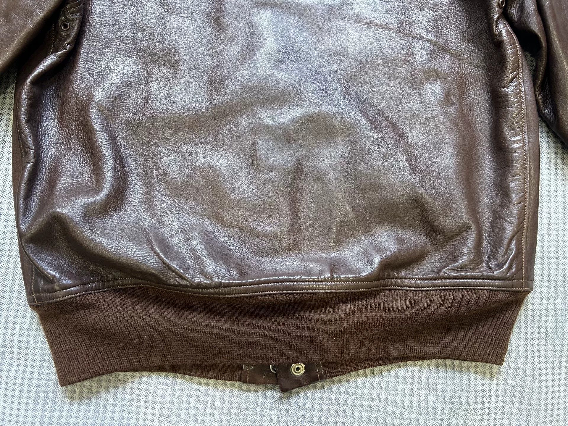 Eastman Leather Clothing eastman leather a1 bomber jacket in brown Size US M / EU 48-50 / 2 - 7 Thumbnail