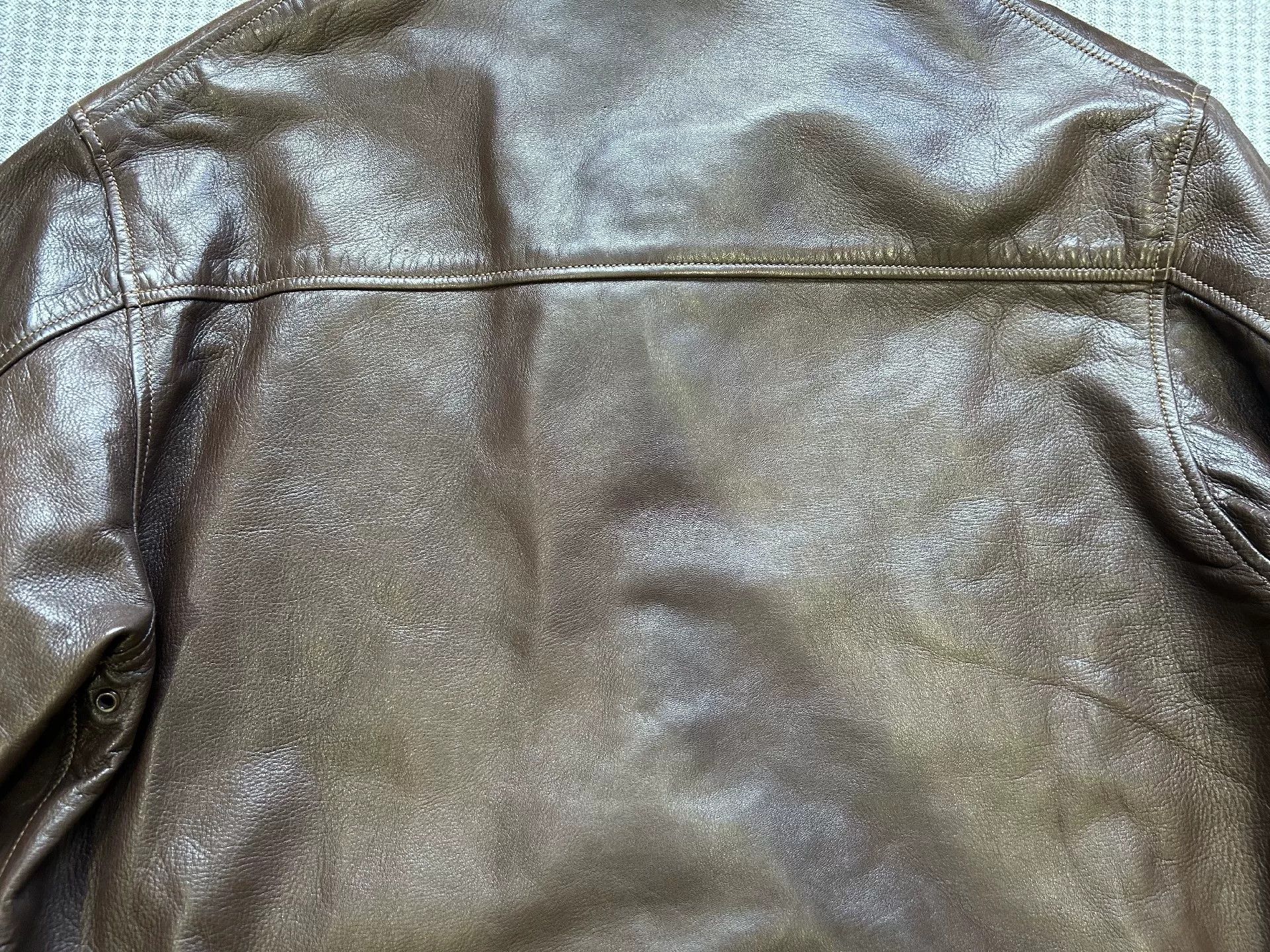 Eastman Leather Clothing eastman leather a1 bomber jacket in brown Size US M / EU 48-50 / 2 - 6 Thumbnail