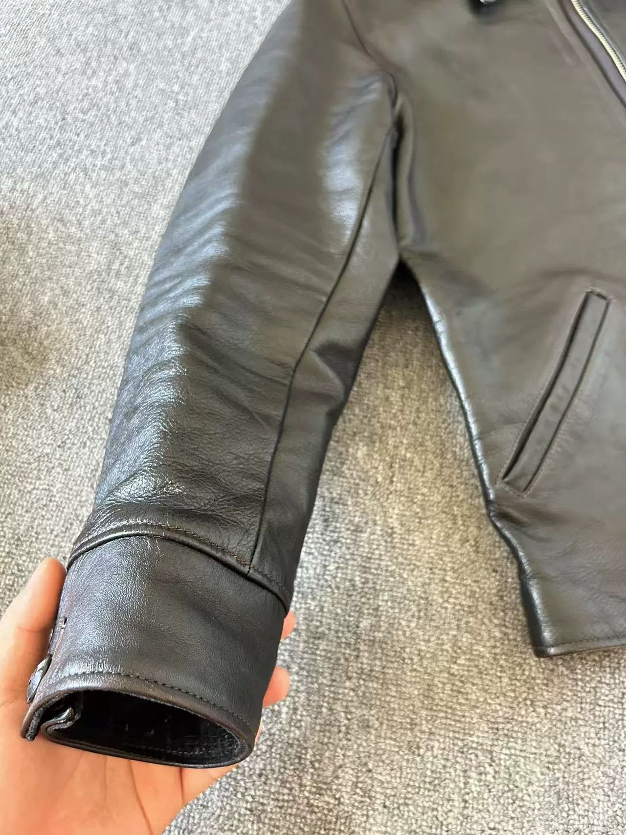 The Real McCoy's real McCoy 1930 black leather jacket Size US M / EU 48-50 / 2 - 6 Thumbnail