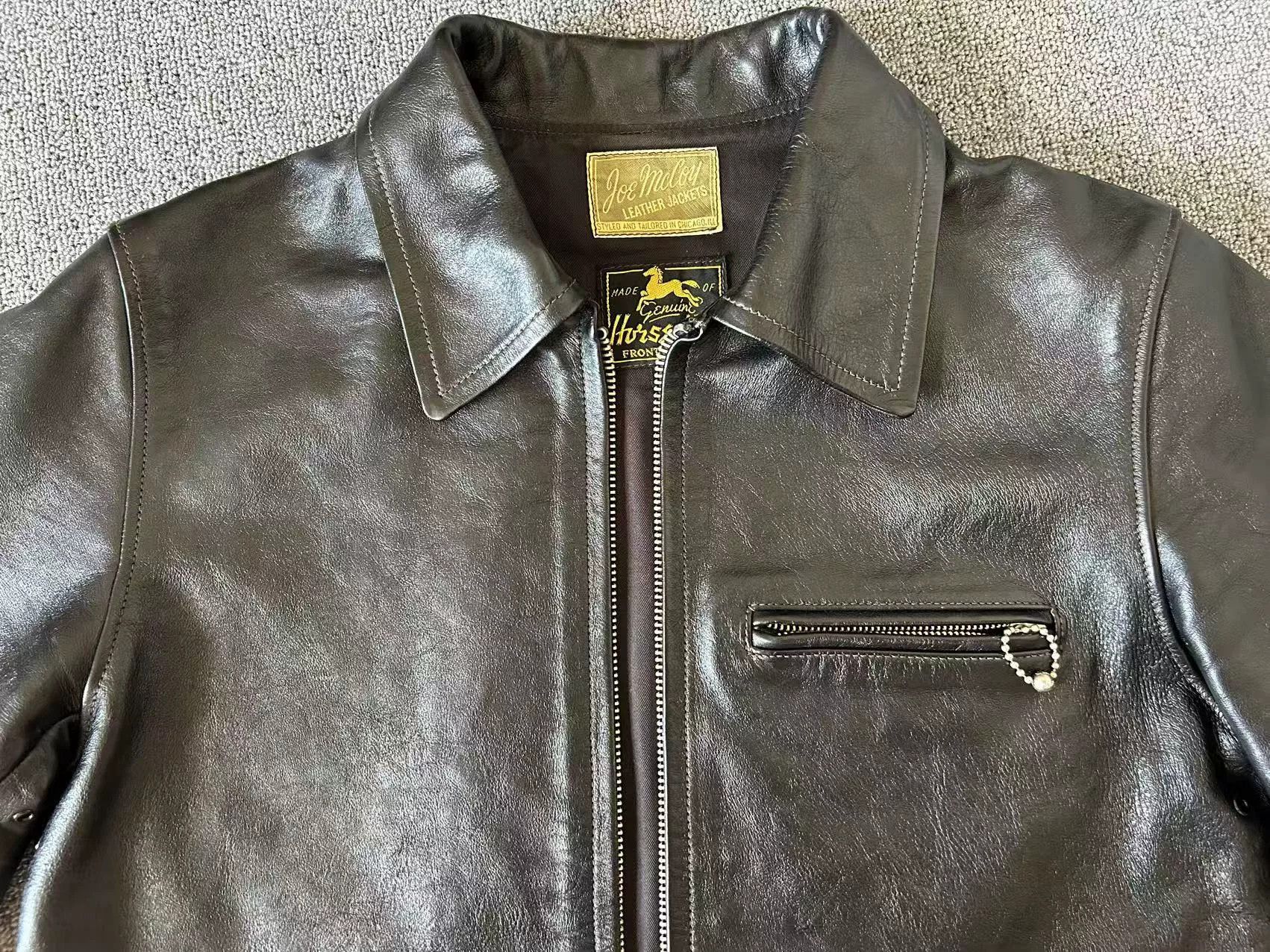 The Real McCoy's real McCoy 1930 black leather jacket Size US M / EU 48-50 / 2 - 3 Thumbnail