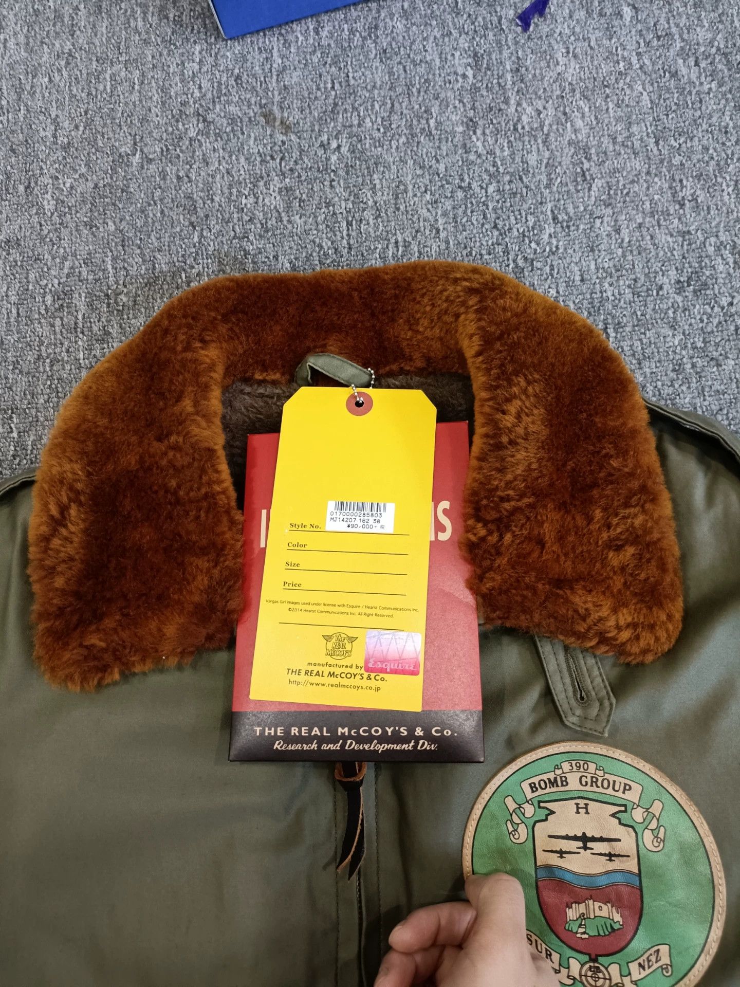 The Real McCoy's real mccoy's b10 flight jacket size 38 Size US M / EU 48-50 / 2 - 3 Thumbnail