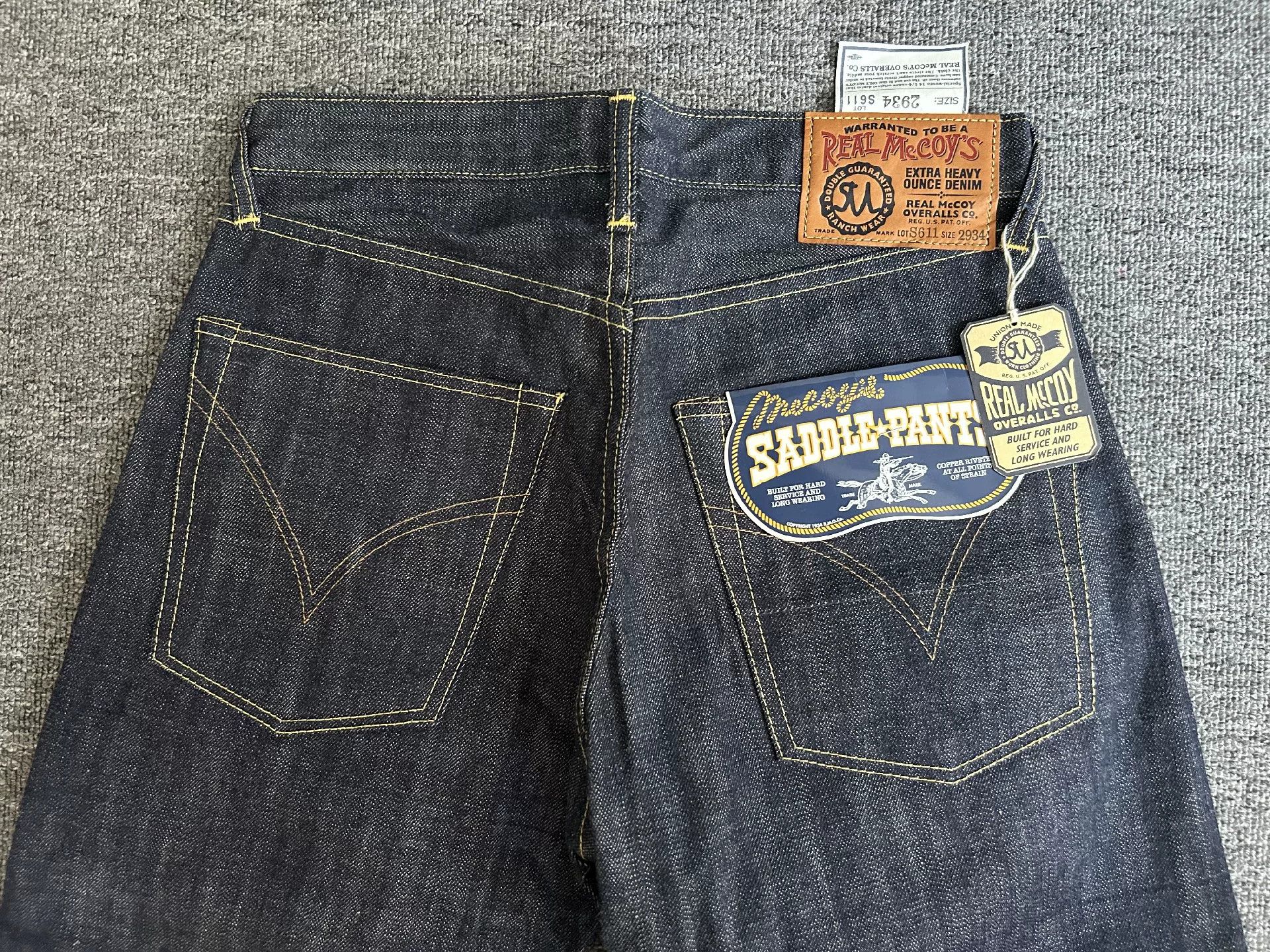 The Real McCoy's real McCoy S611 Vintage Jeans Size 29 Size US 29 - 3 Thumbnail