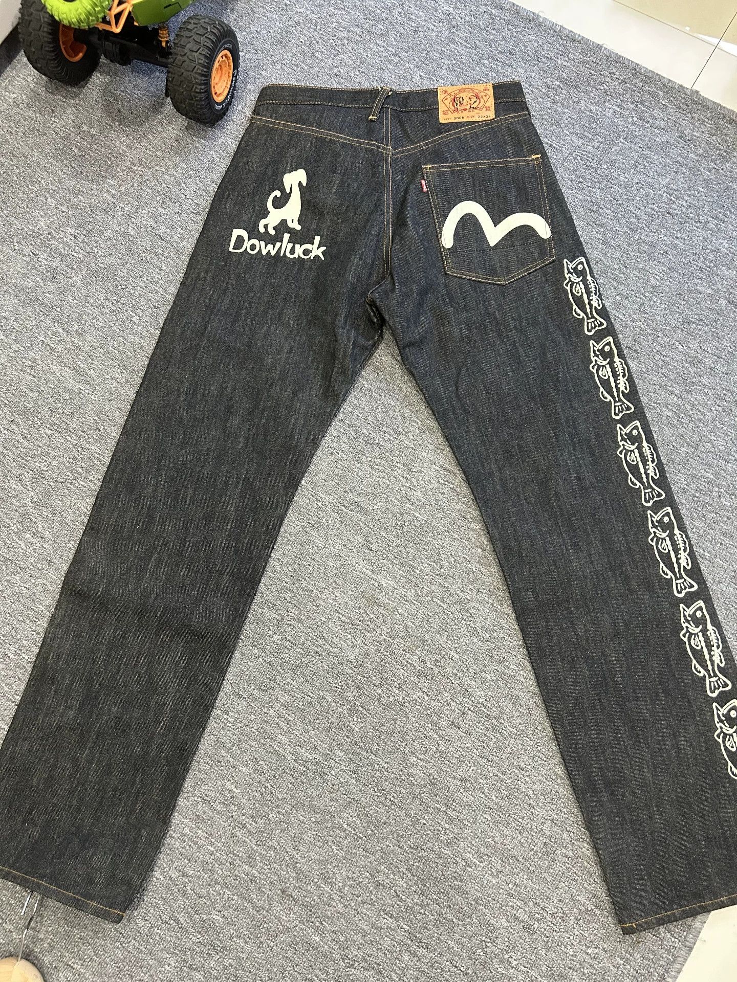 Evisu evisu NO2 2005 denim pants size 32x34 Size US 32 / EU 48 - 2 Thumbnail