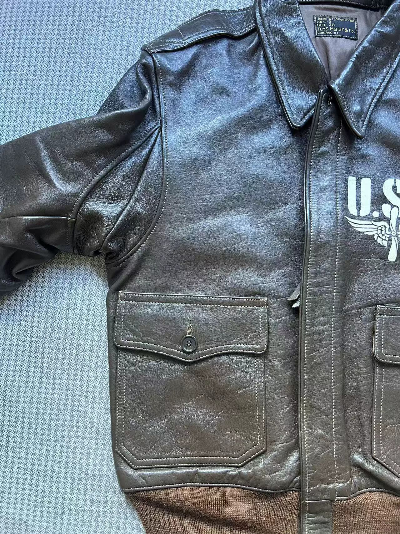 TOYS McCOY rare toys mccoy a2 g1 leather jacket Size US M / EU 48-50 / 2 - 4 Thumbnail