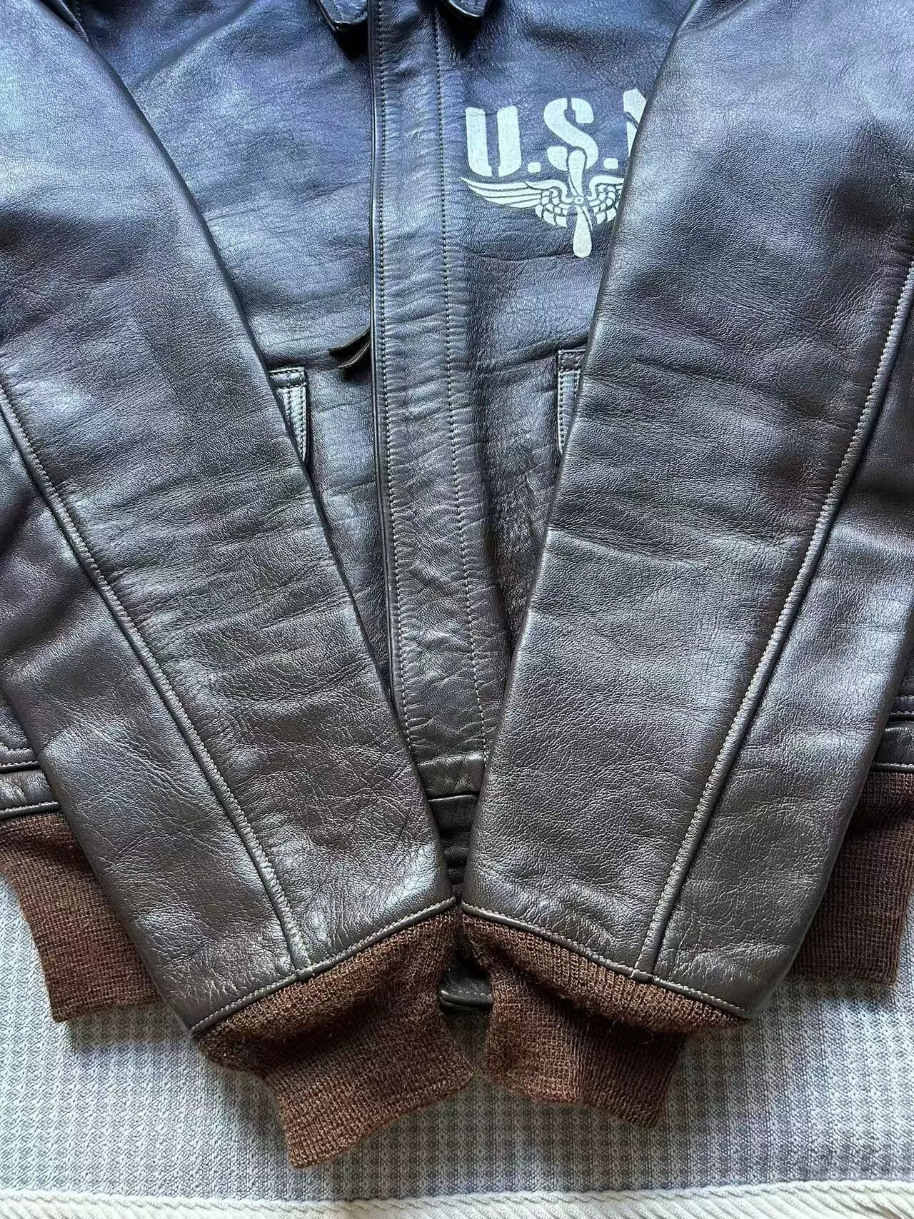 TOYS McCOY rare toys mccoy a2 g1 leather jacket Size US M / EU 48-50 / 2 - 6 Thumbnail